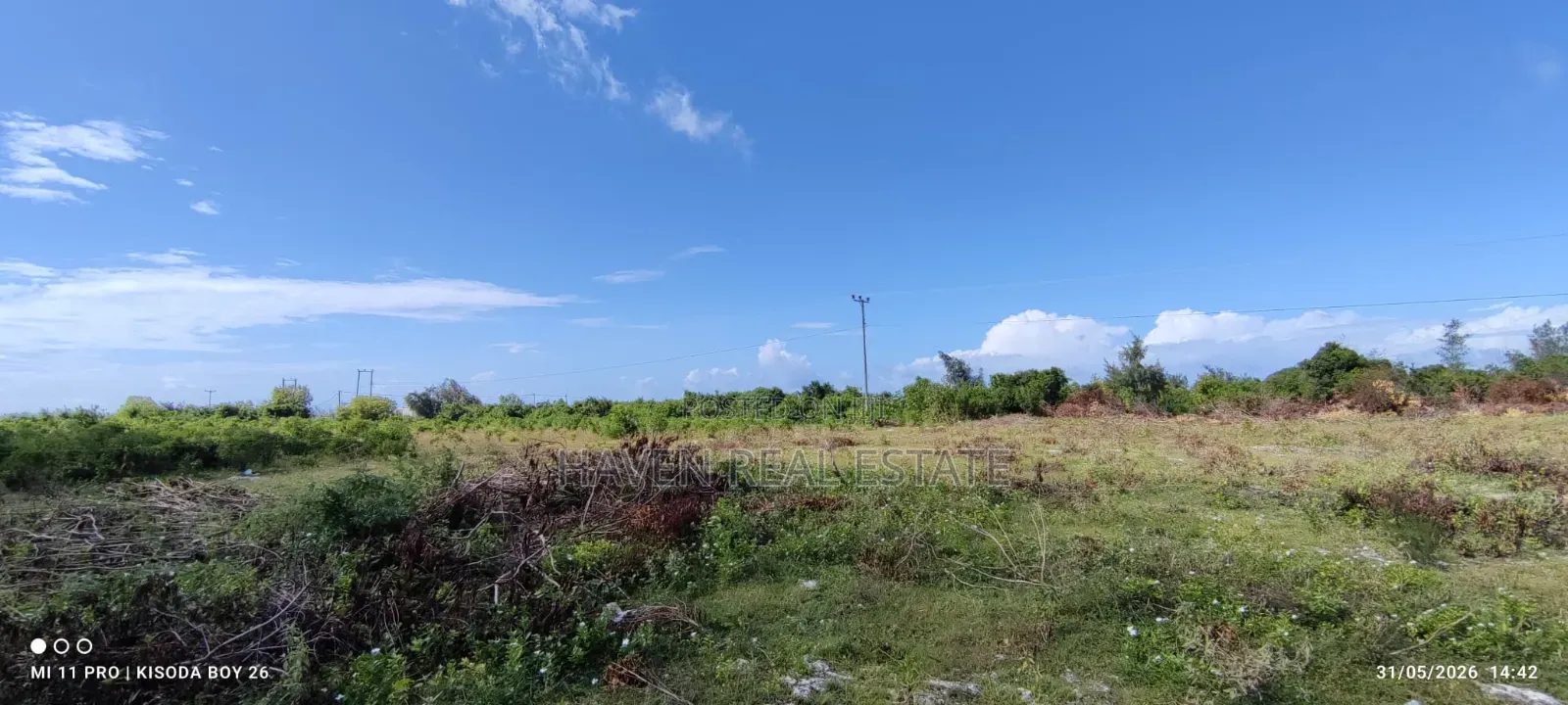 Plot for Sale at Paje Zanzibar in Kaskazini A
