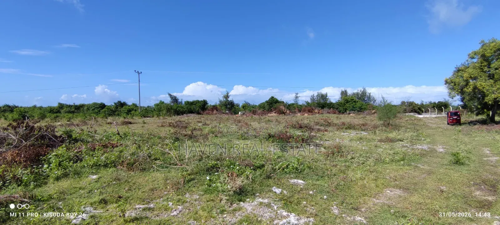 Plot for Sale at Paje Zanzibar in Kaskazini A