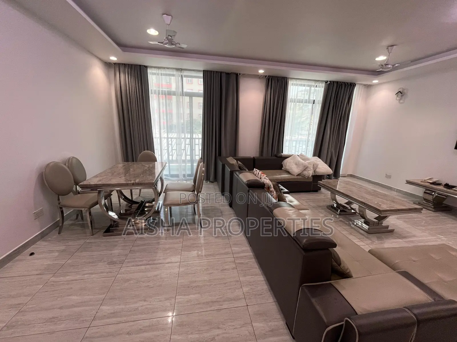 Furnished 3bdrm Apartment in Msasani for rent in Msasani