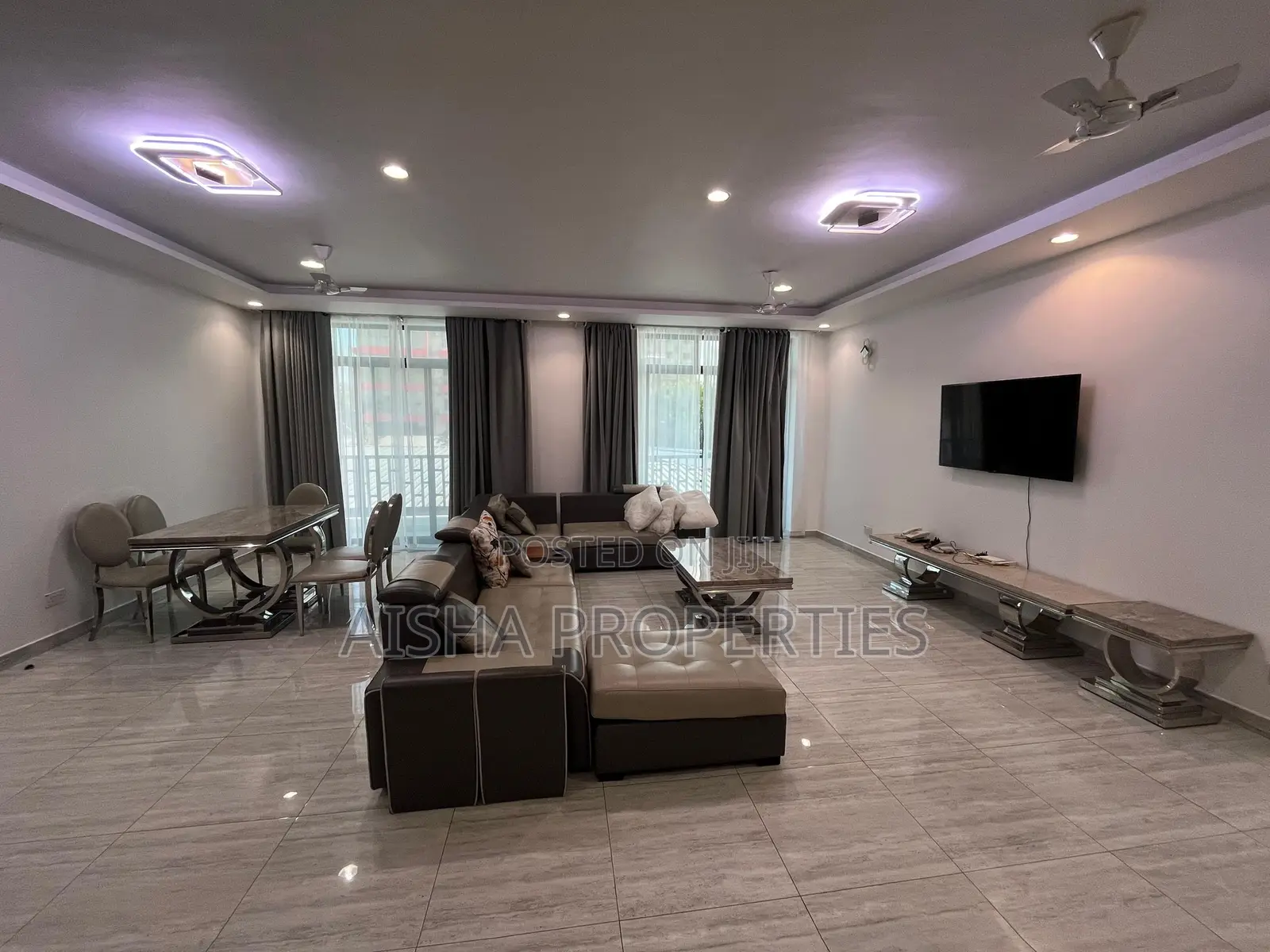 Furnished 3bdrm Apartment in Msasani for rent in Msasani