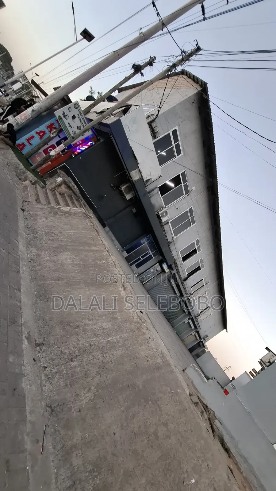 Plot Big Space at Sinza Legho in Sinza
