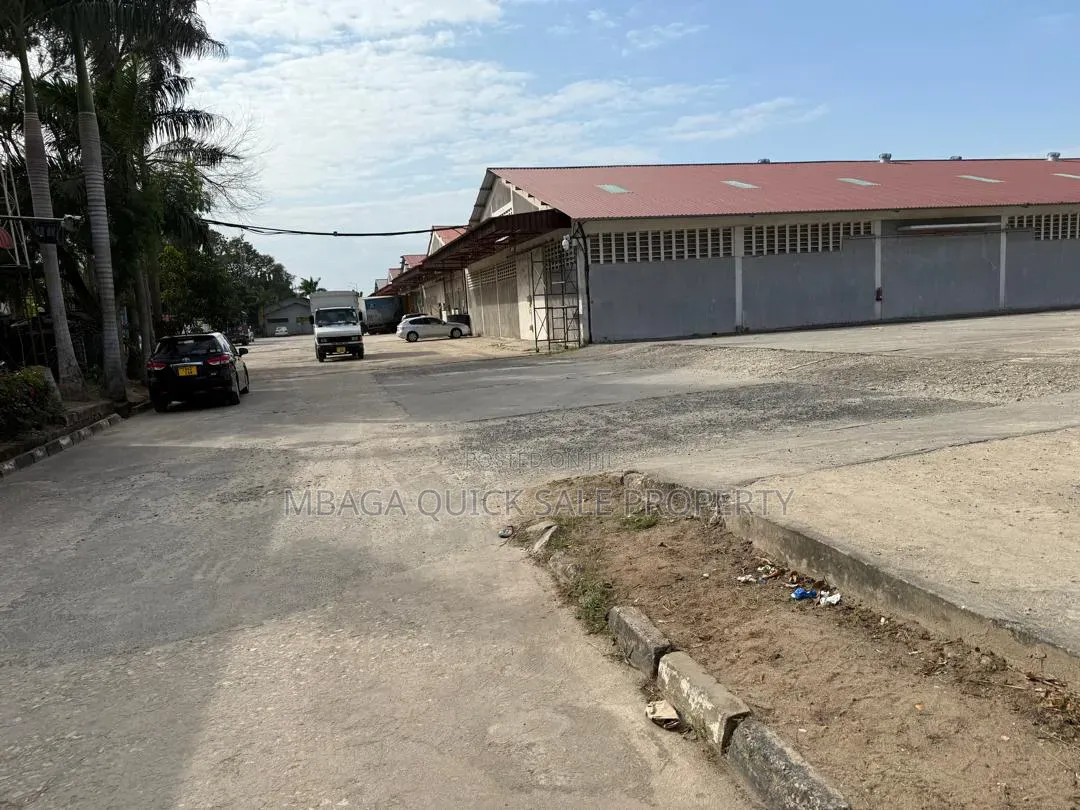 Godown Anf Yard With 4.5 Acres for Sale at Mikocheni Industrial Area in Mikocheni
