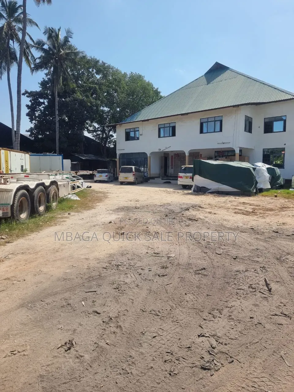 Godown Area SQM 2800 for Rent Usd 12000pm Located in Kawe Beach in Kawe