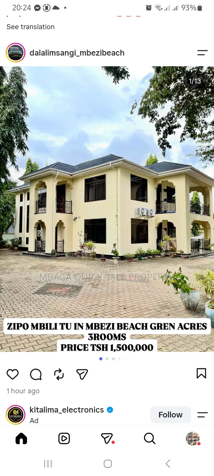 4bdrm House in Mbezi Beach for rent in Mbezi Beach
