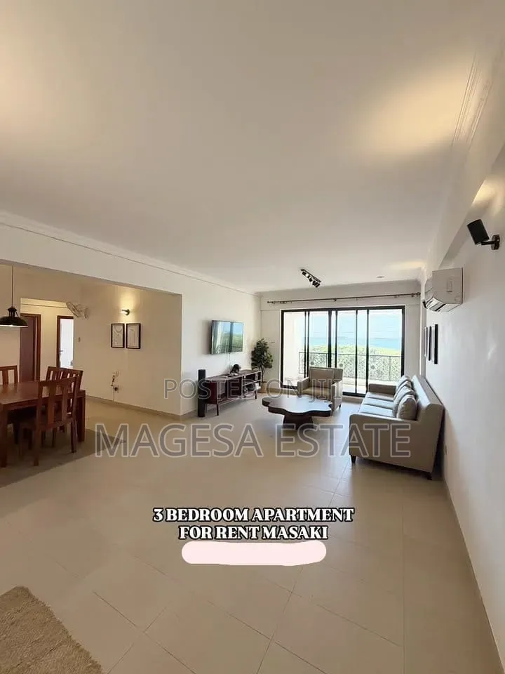 Furnished 3bdrm Apartment in Masaki for rent in Masaki