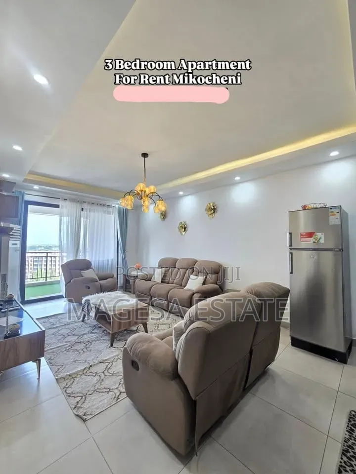 Furnished 3bdrm Apartment in Mikocheni for rent in Mikocheni