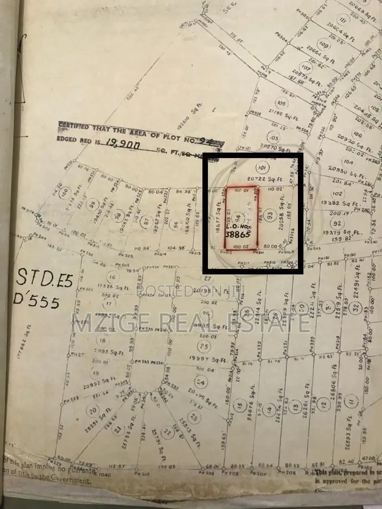 Prime Commercial Corner Plot for Sale in Mikocheni, Regent Estate in Mikocheni
