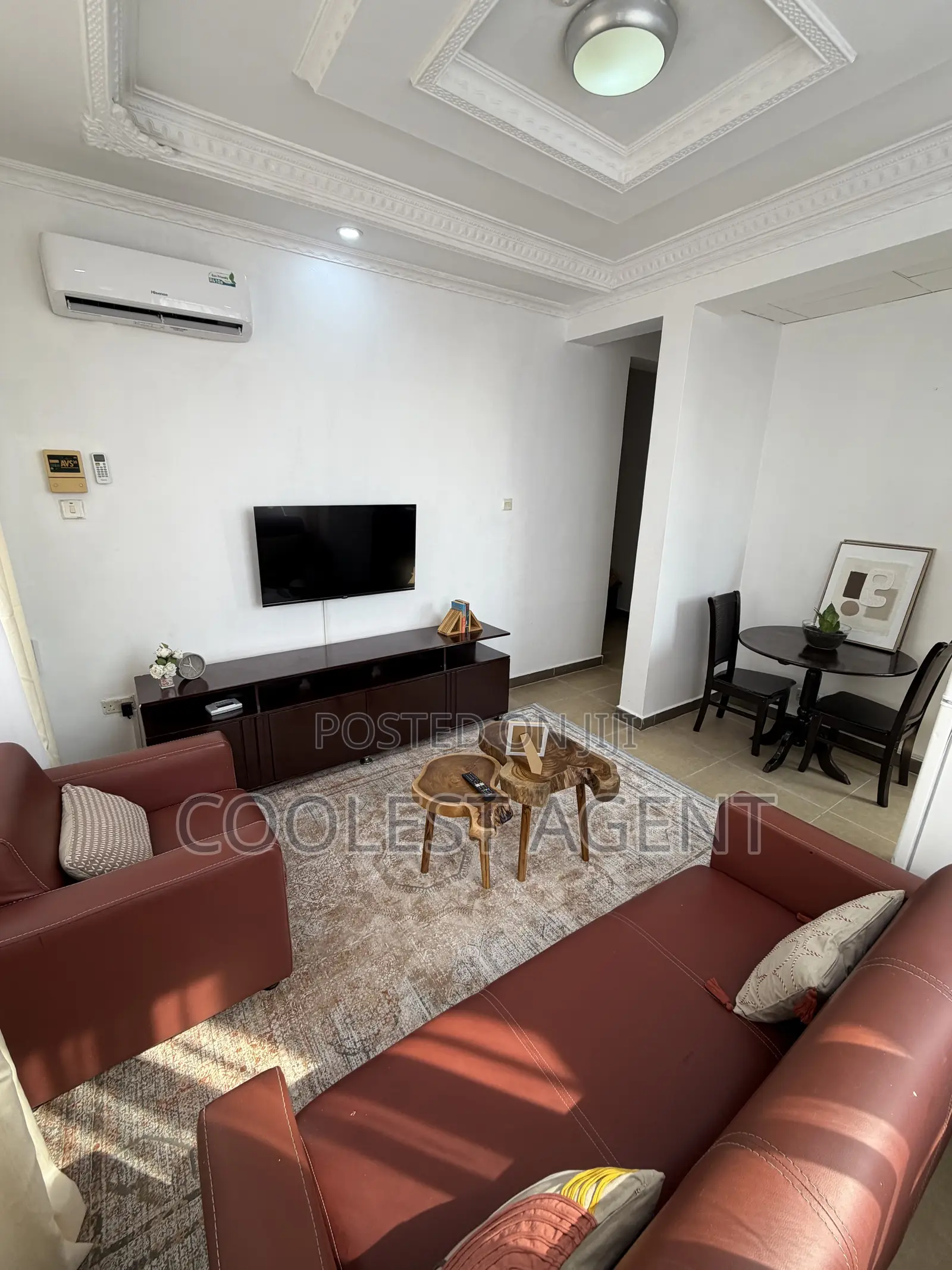 Furnished 1bdrm Apartment in Coolest Estate for rent in Ada Estate