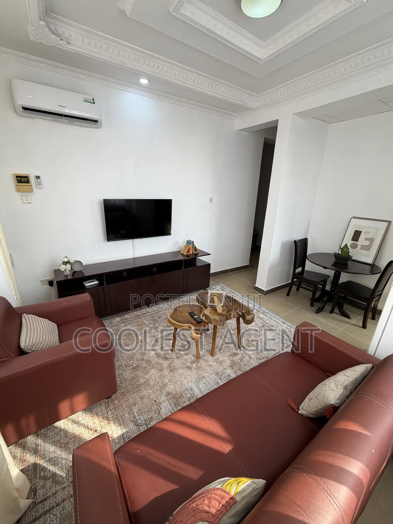 Furnished 1bdrm Apartment in Coolest Estate for rent in Ada Estate