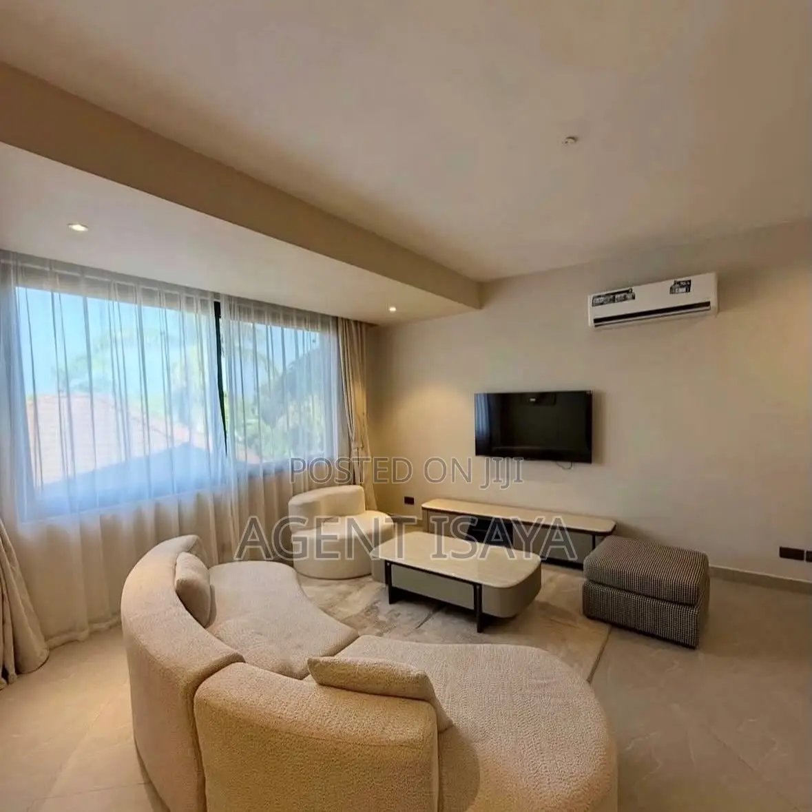 Furnished 1bdrm Apartment in Masaki for rent in Masaki