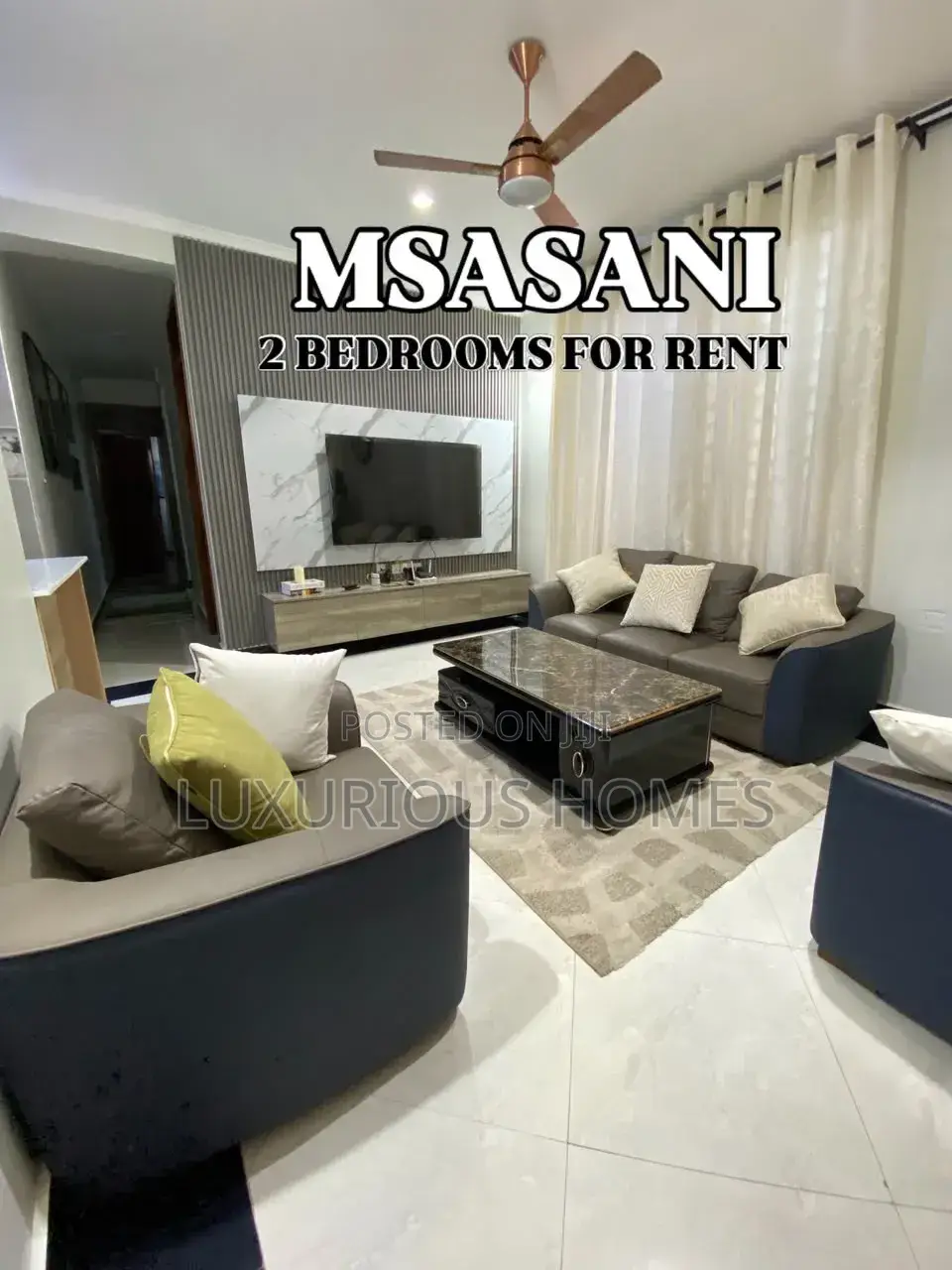 Furnished 2bdrm Apartment in Msasani for rent in Msasani