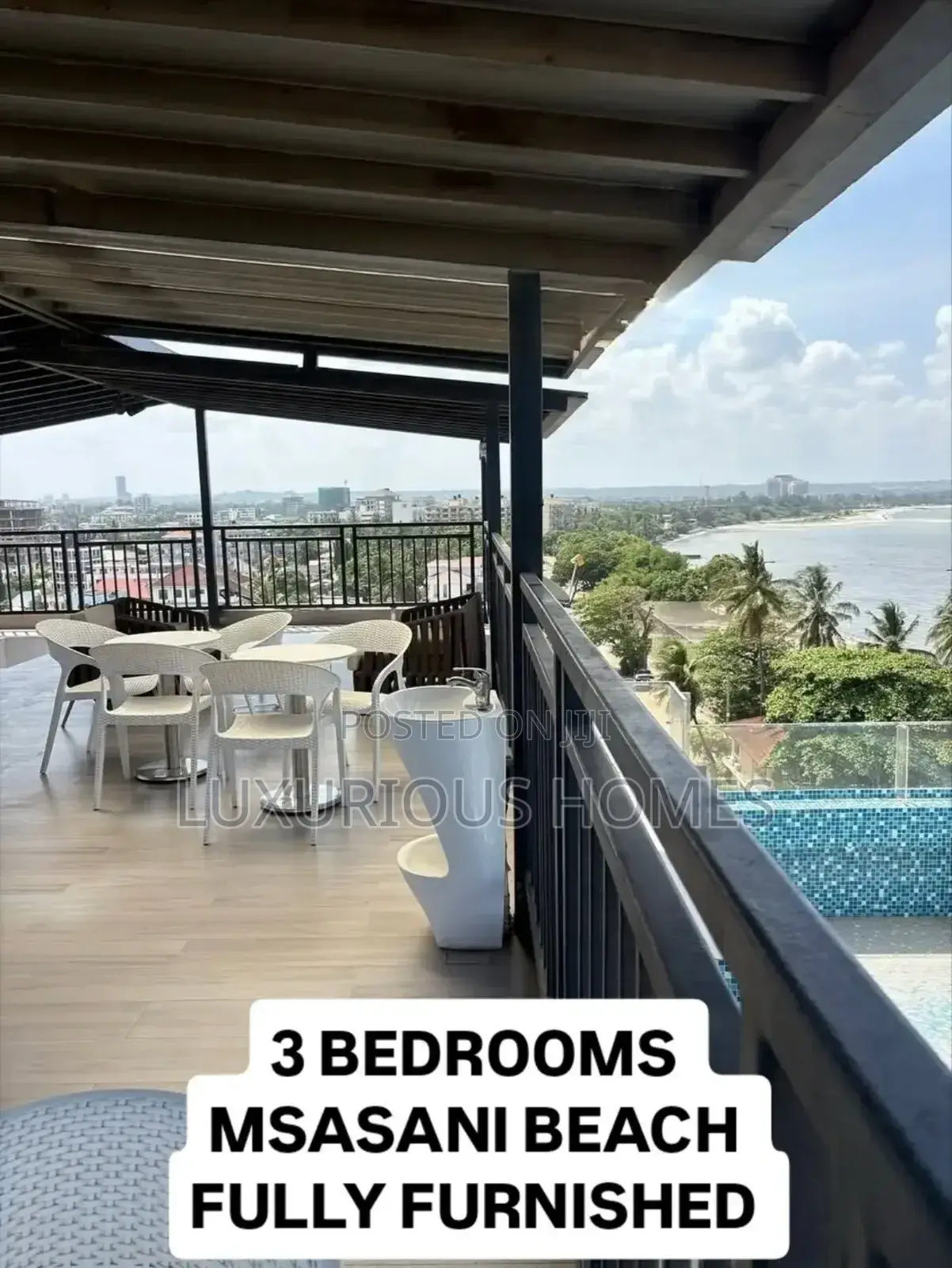 Furnished 3bdrm Apartment in Msasani for rent in Msasani