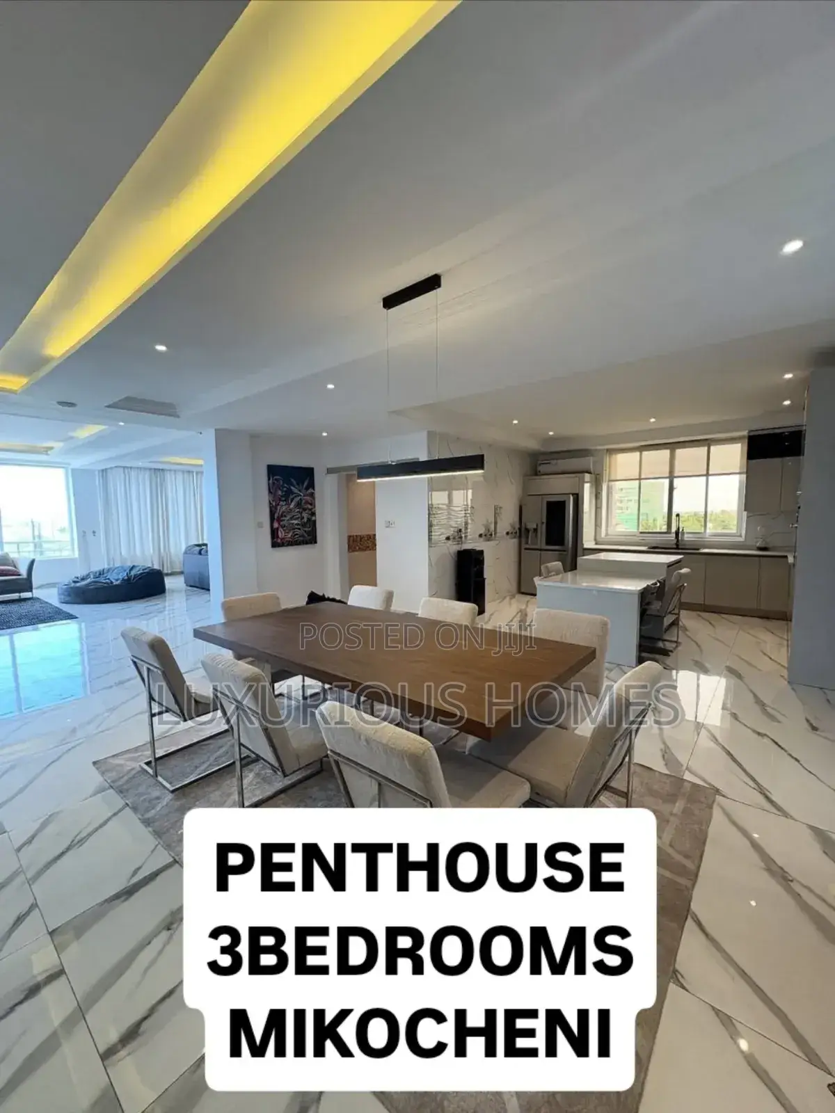 Furnished 3bdrm Penthouse in Mikocheni for sale in Mikocheni