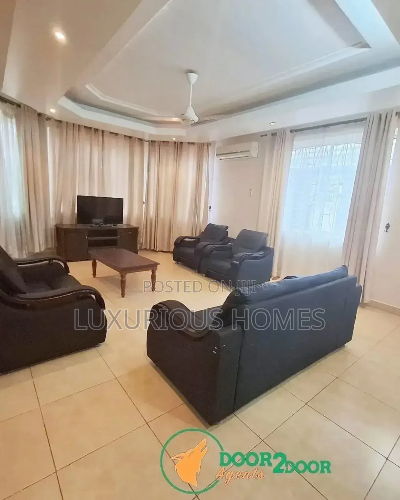Furnished 3bdrm House in Mikocheni for rent in Mikocheni