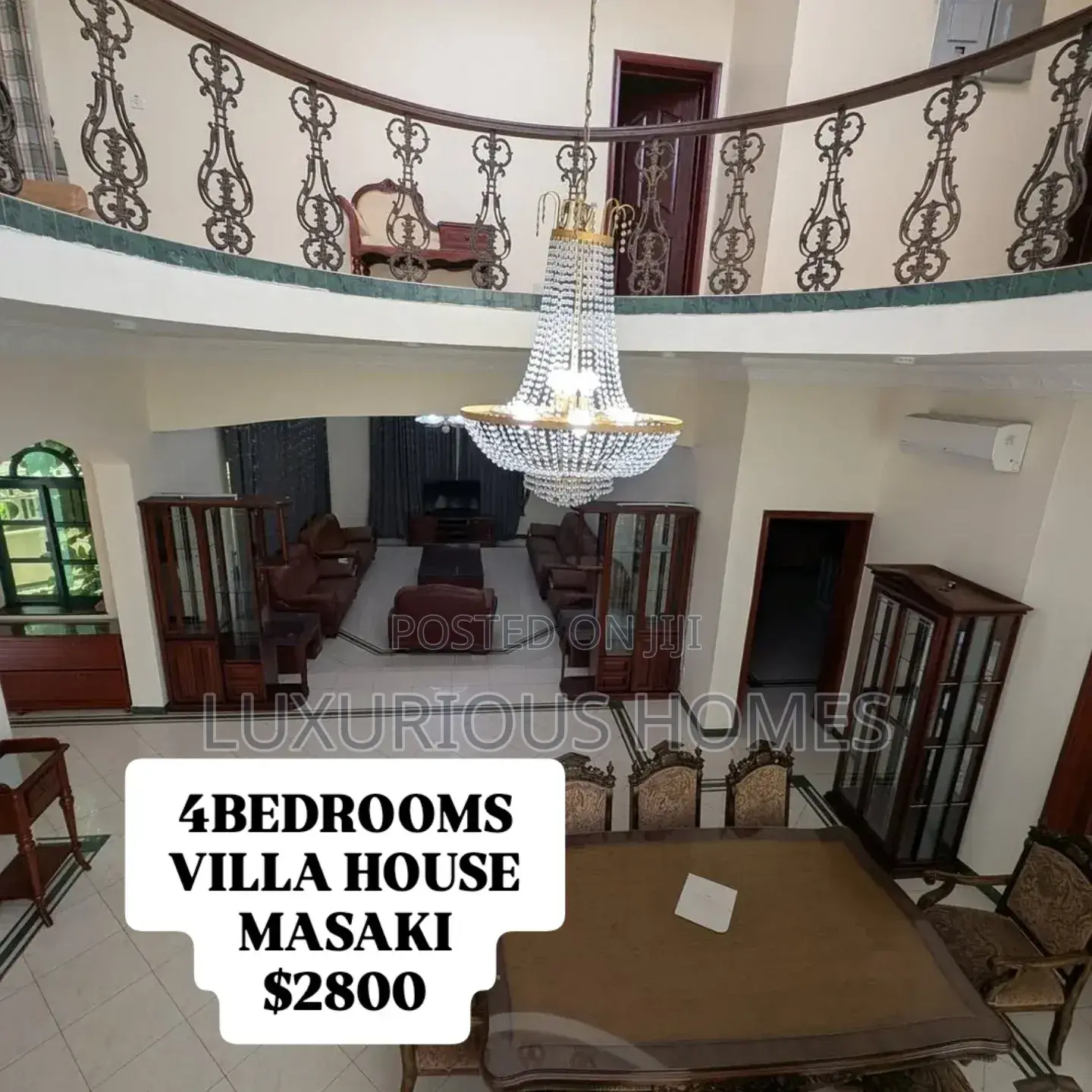 Furnished 4bdrm Villa in Masaki for rent in Masaki
