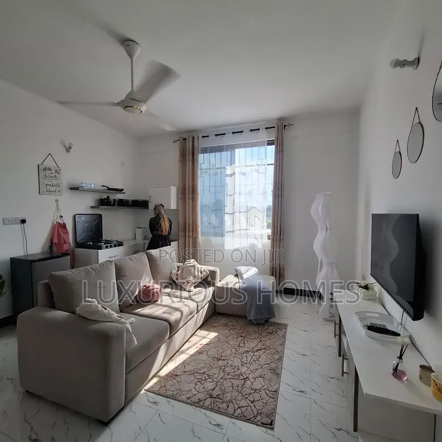Furnished 1bdrm Apartment in Mikocheni for rent in Mikocheni