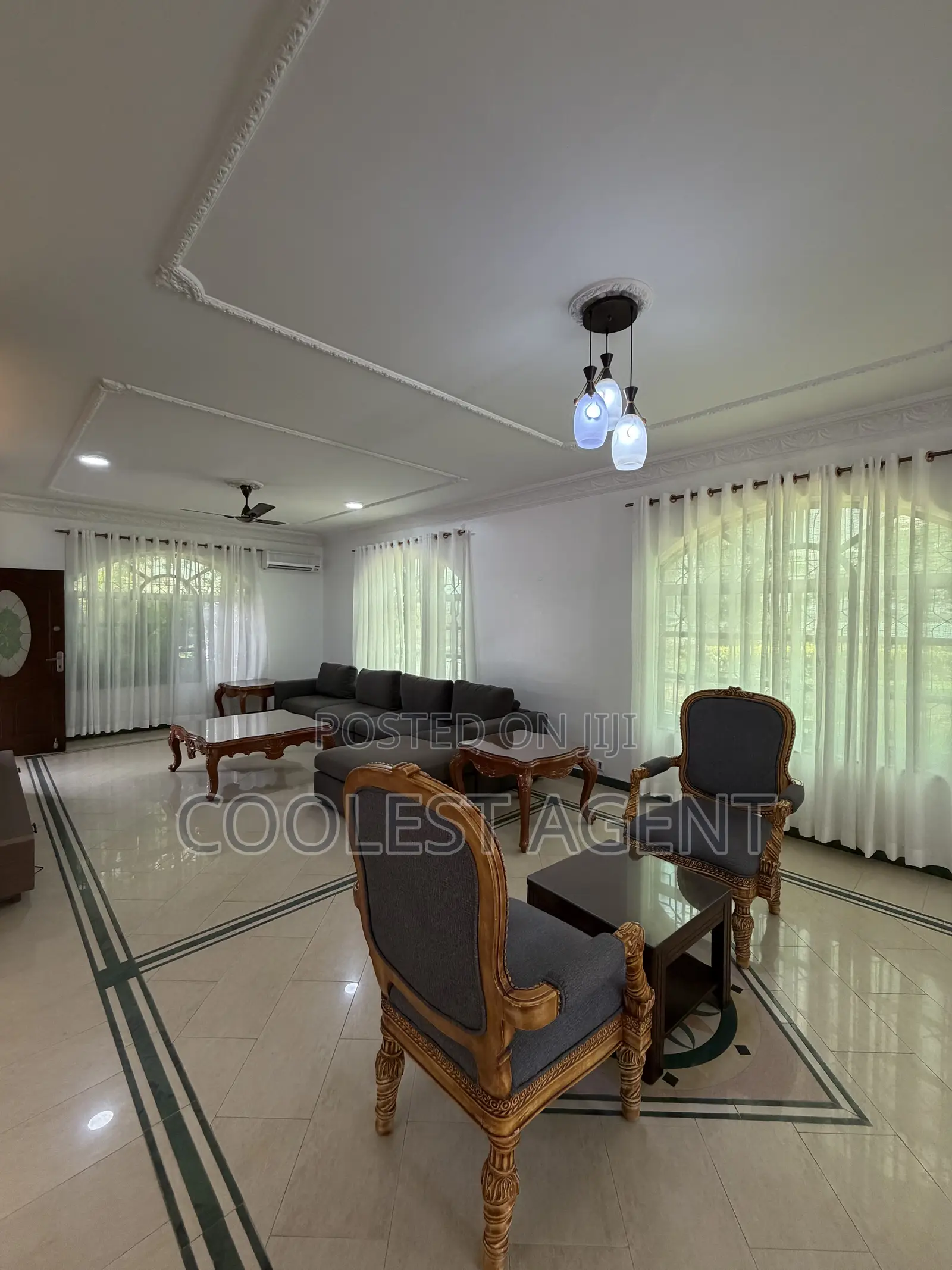Furnished 3bdrm Villa in Coolest Estate, Masaki for rent in Masaki