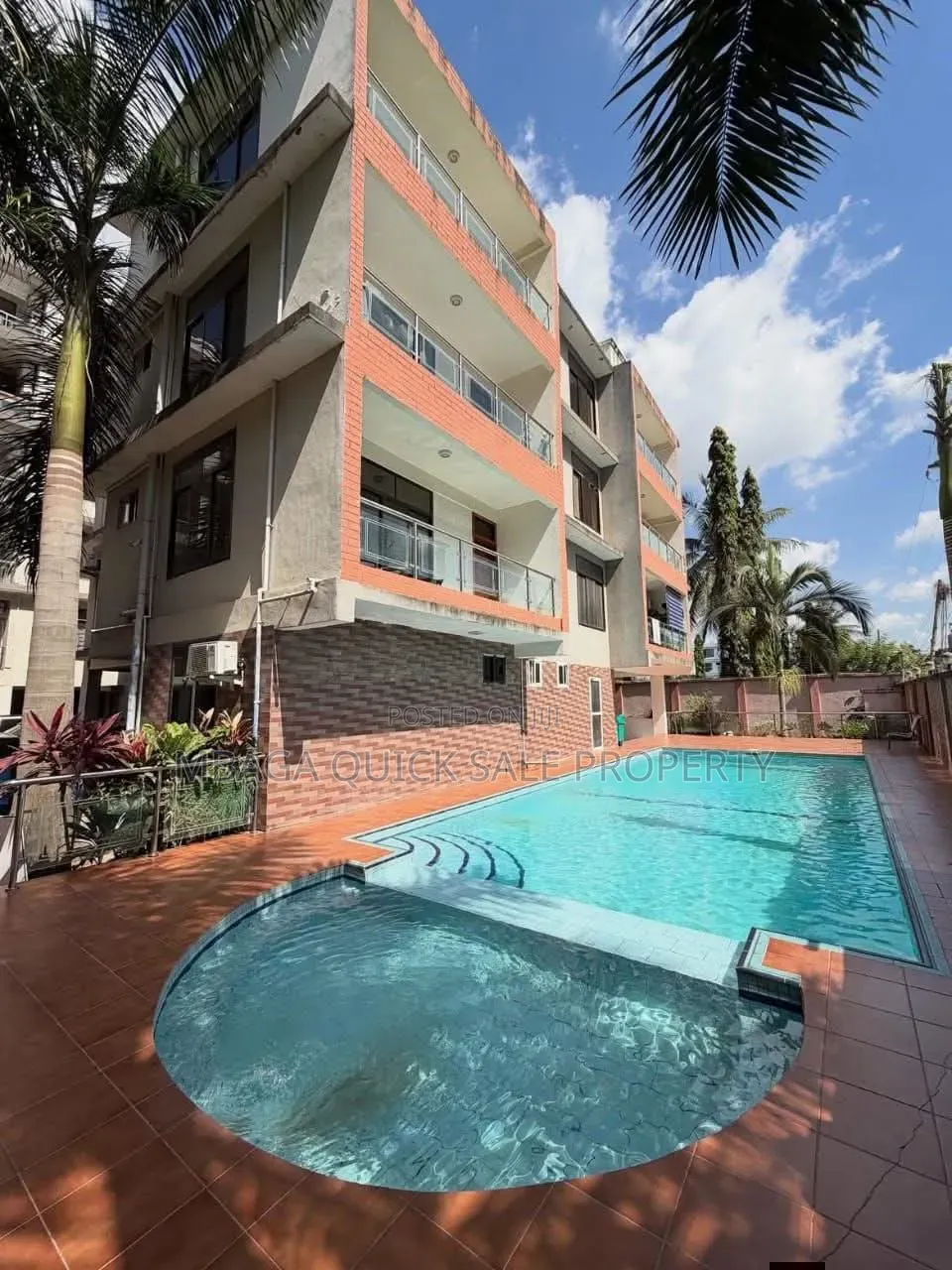 Furnished 1bdrm Apartment in Msasani for rent in Msasani