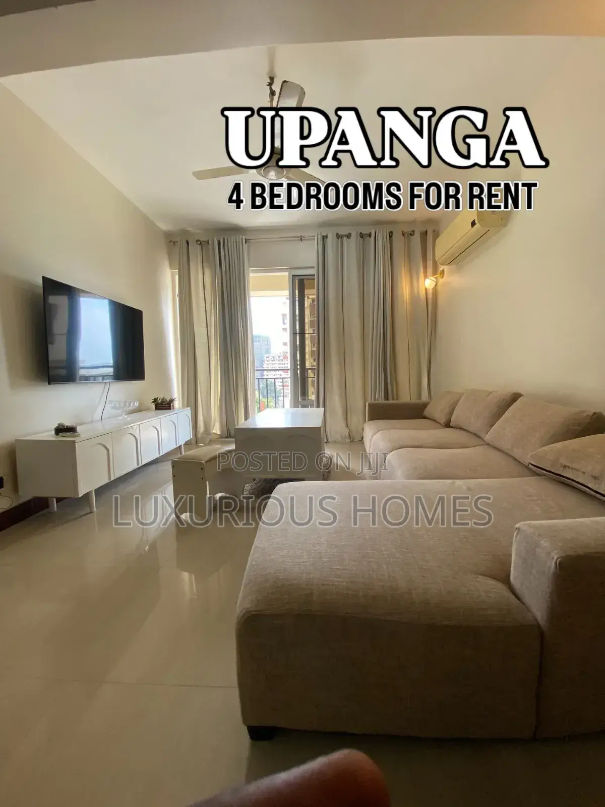 Furnished 4bdrm Apartment in Upanga for rent in Upanga East