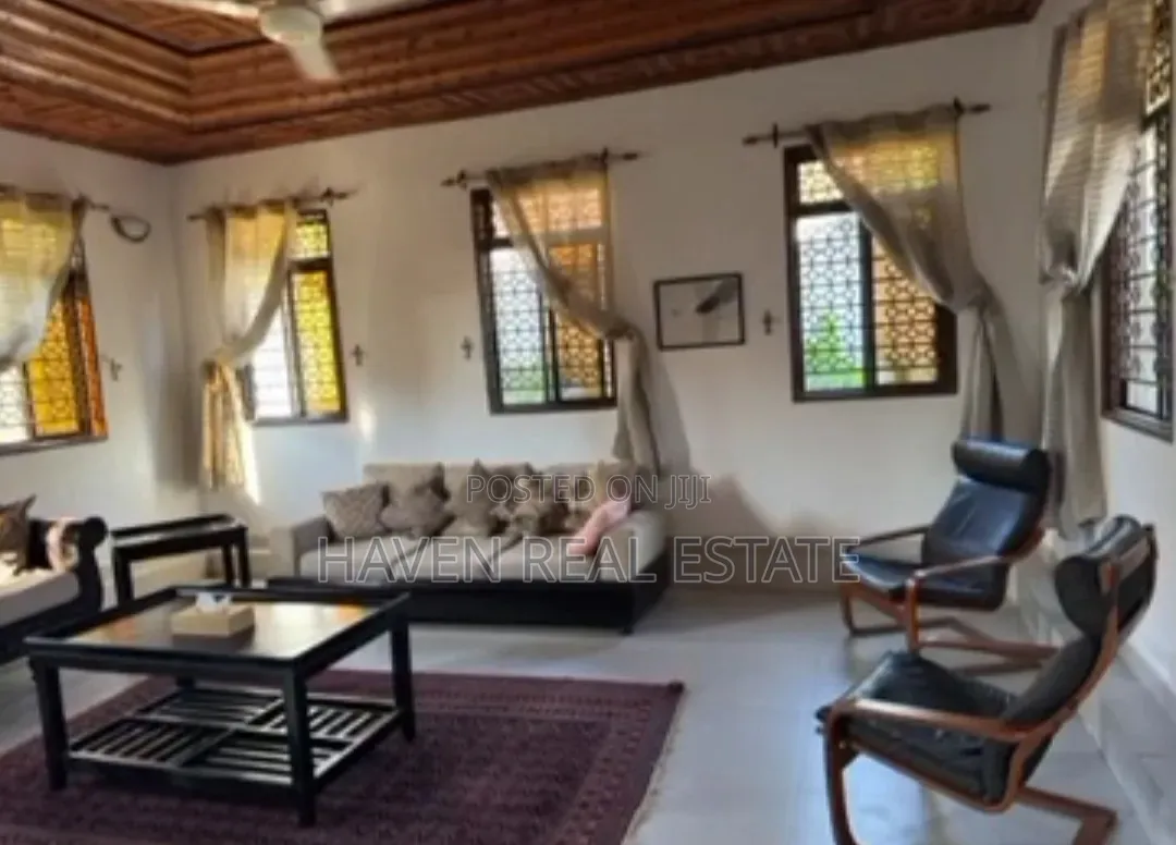 Furnished 4bdrm House in Mjini for rent in Mjini
