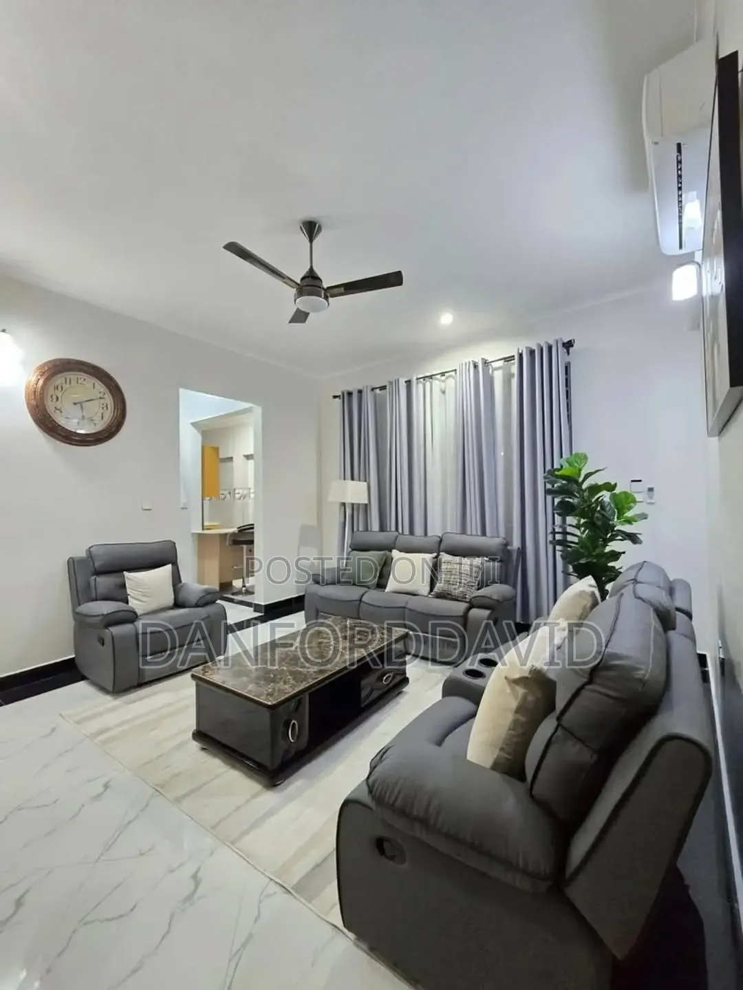 Furnished 2bdrm Apartment in Kahwa Real Estate, Msasani for rent in Msasani
