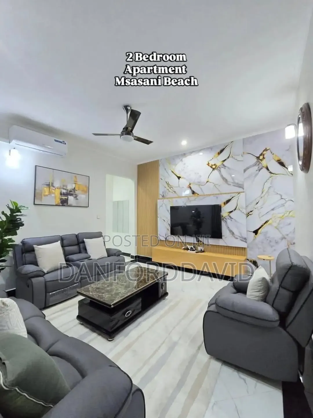 Furnished 2bdrm Apartment in Kahwa Real Estate, Msasani for rent in Msasani