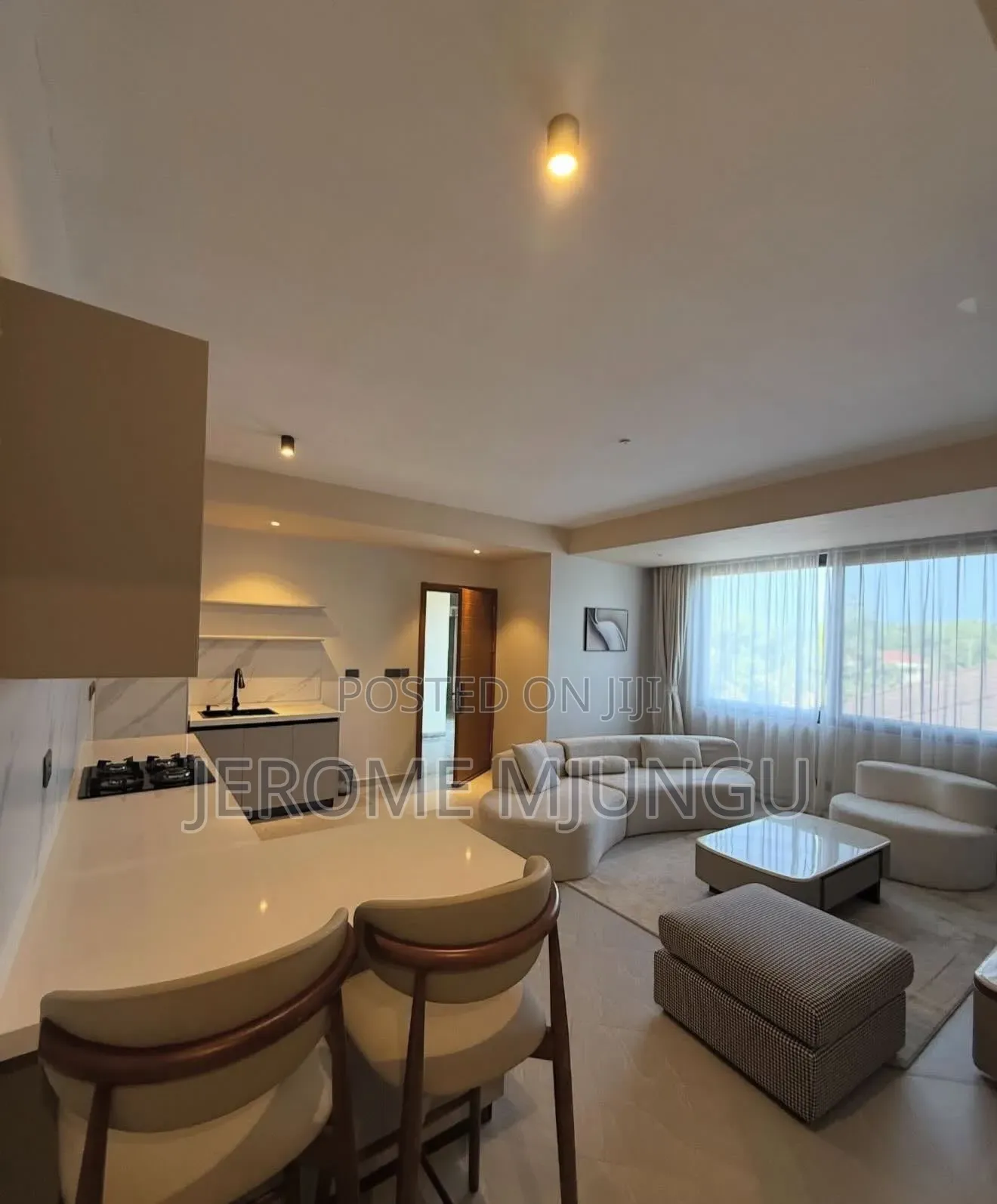 Furnished 1bdrm Apartment in Masaki for rent in Masaki