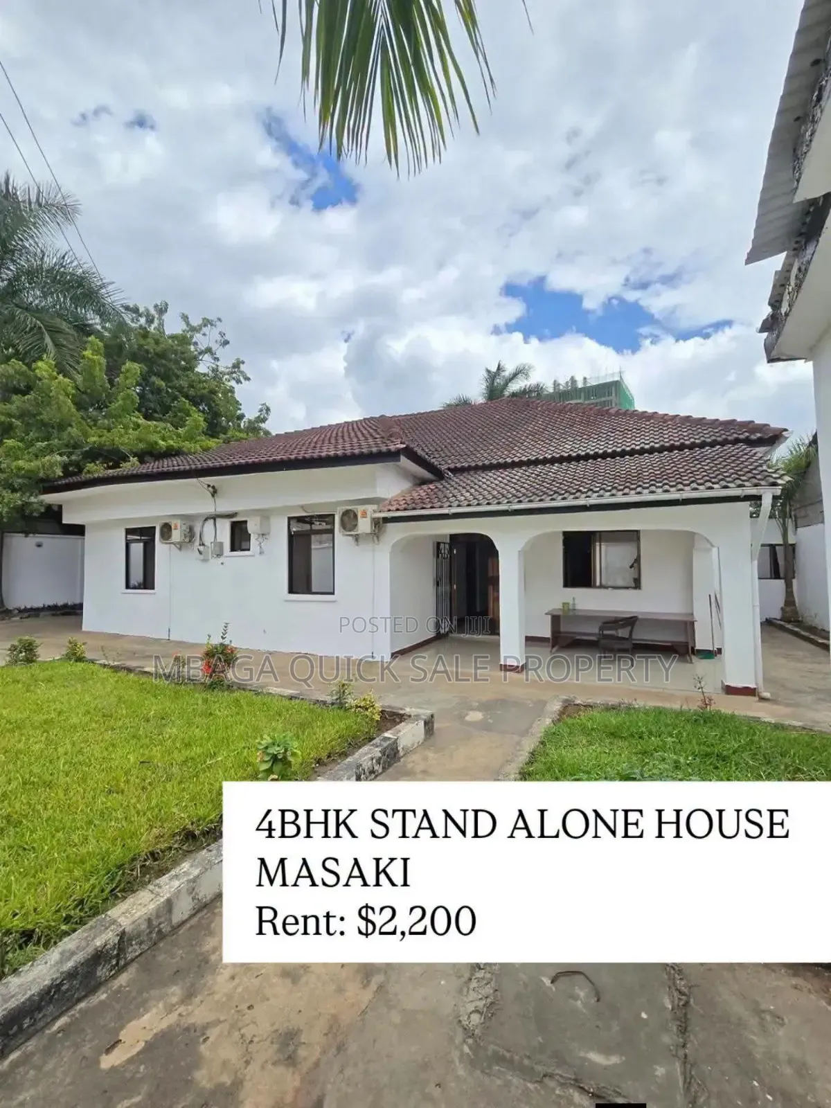 4bdrm House in Masaki for rent in Masaki