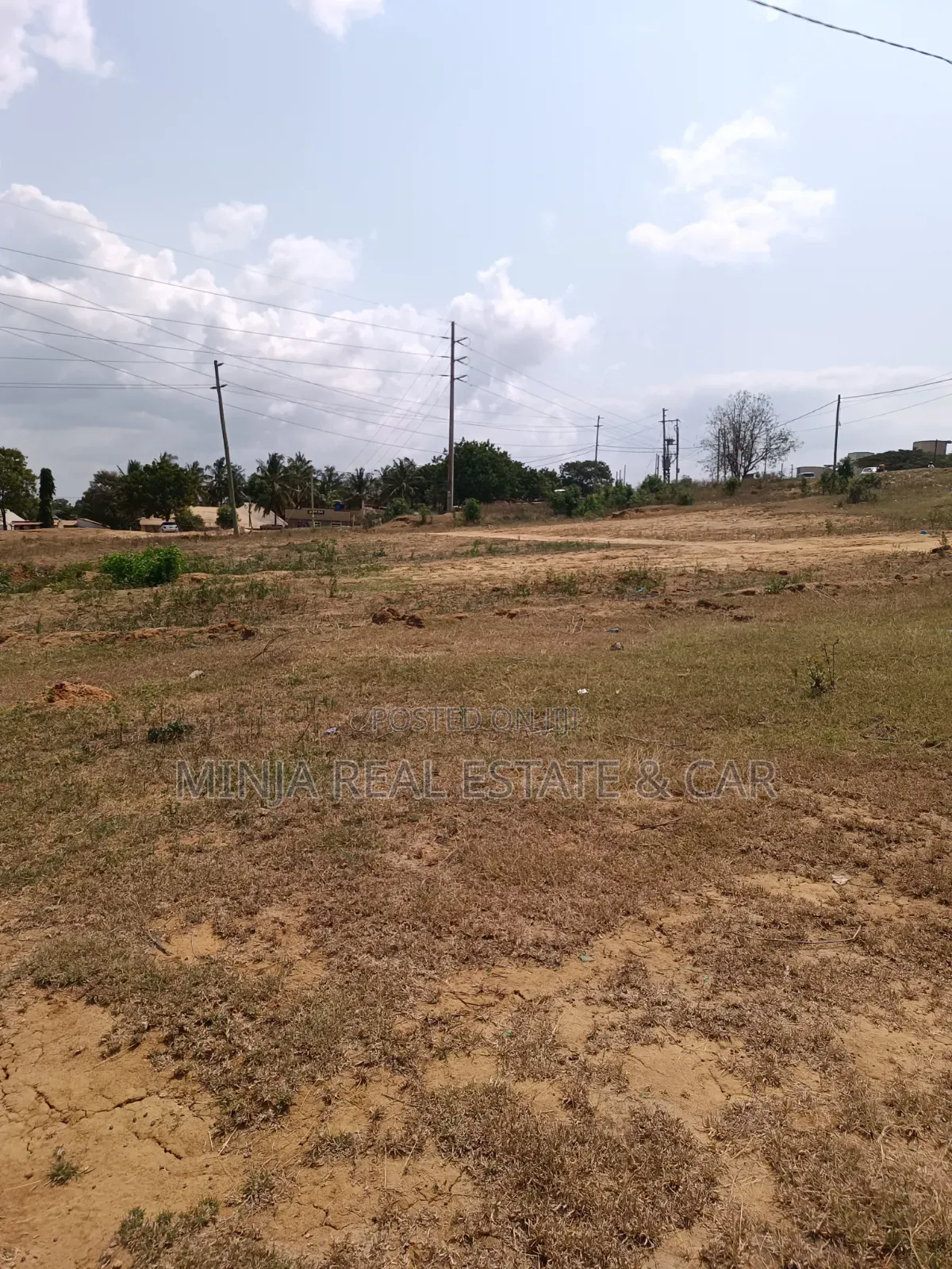 Cheap Commercial Plot for Sale Wazo Hill Along the Main Road in Goba