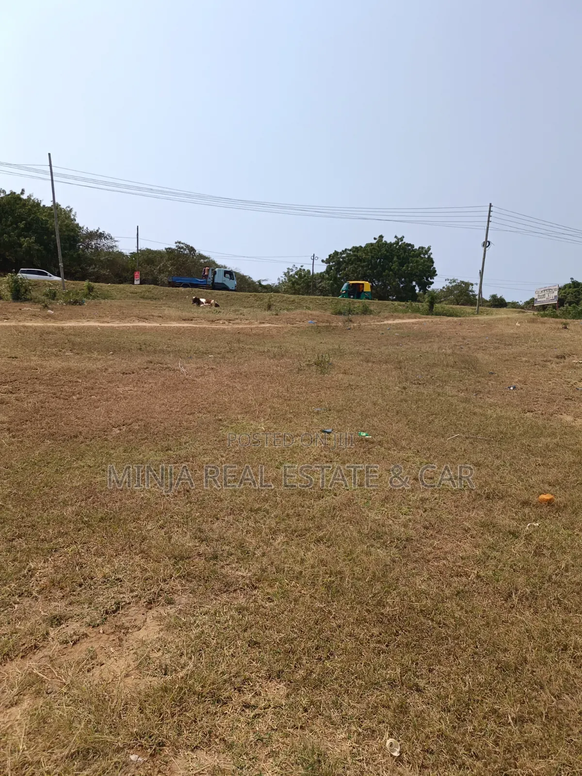 Cheap Commercial Plot for Sale Wazo Hill Along the Main Road in Goba