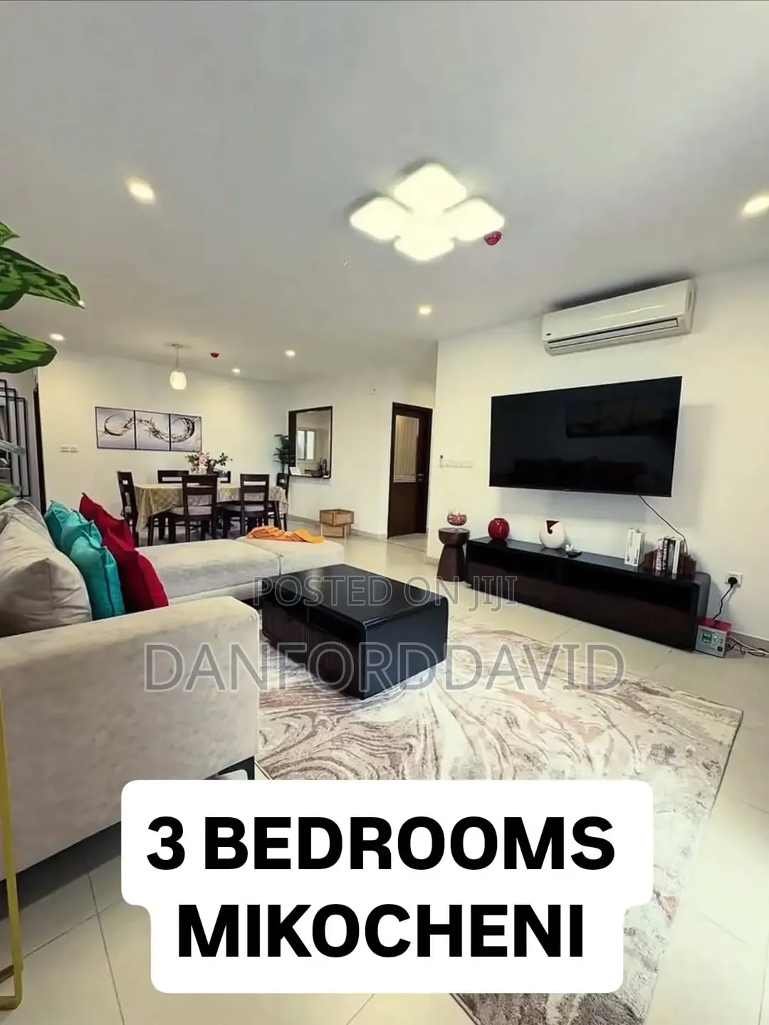 Furnished 3bdrm House in Kahwa Real Estate, Mikocheni for rent in Mikocheni