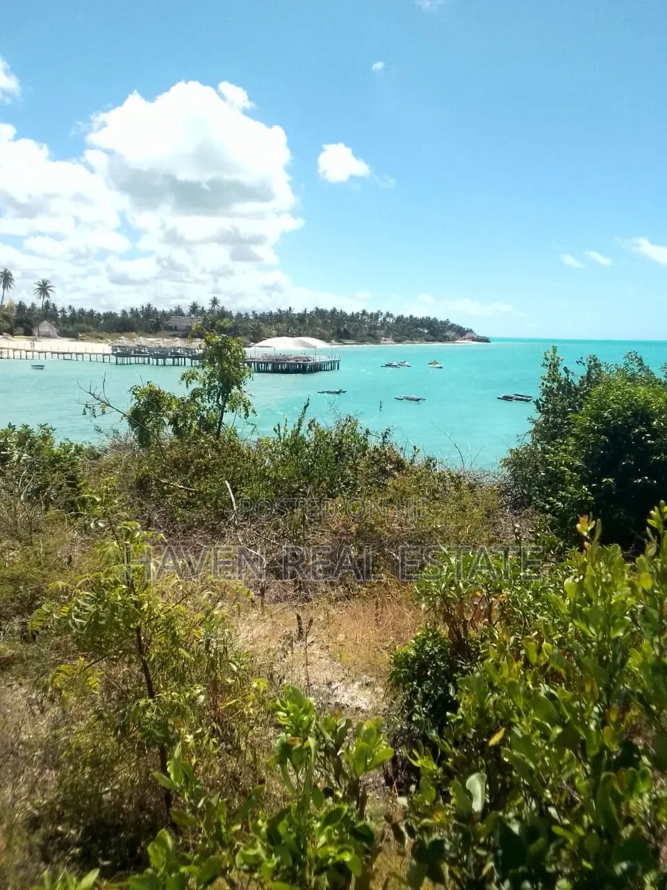 2 Acres Beach Plot for Sale at Jambiani Zanzibar in Kaskazini A