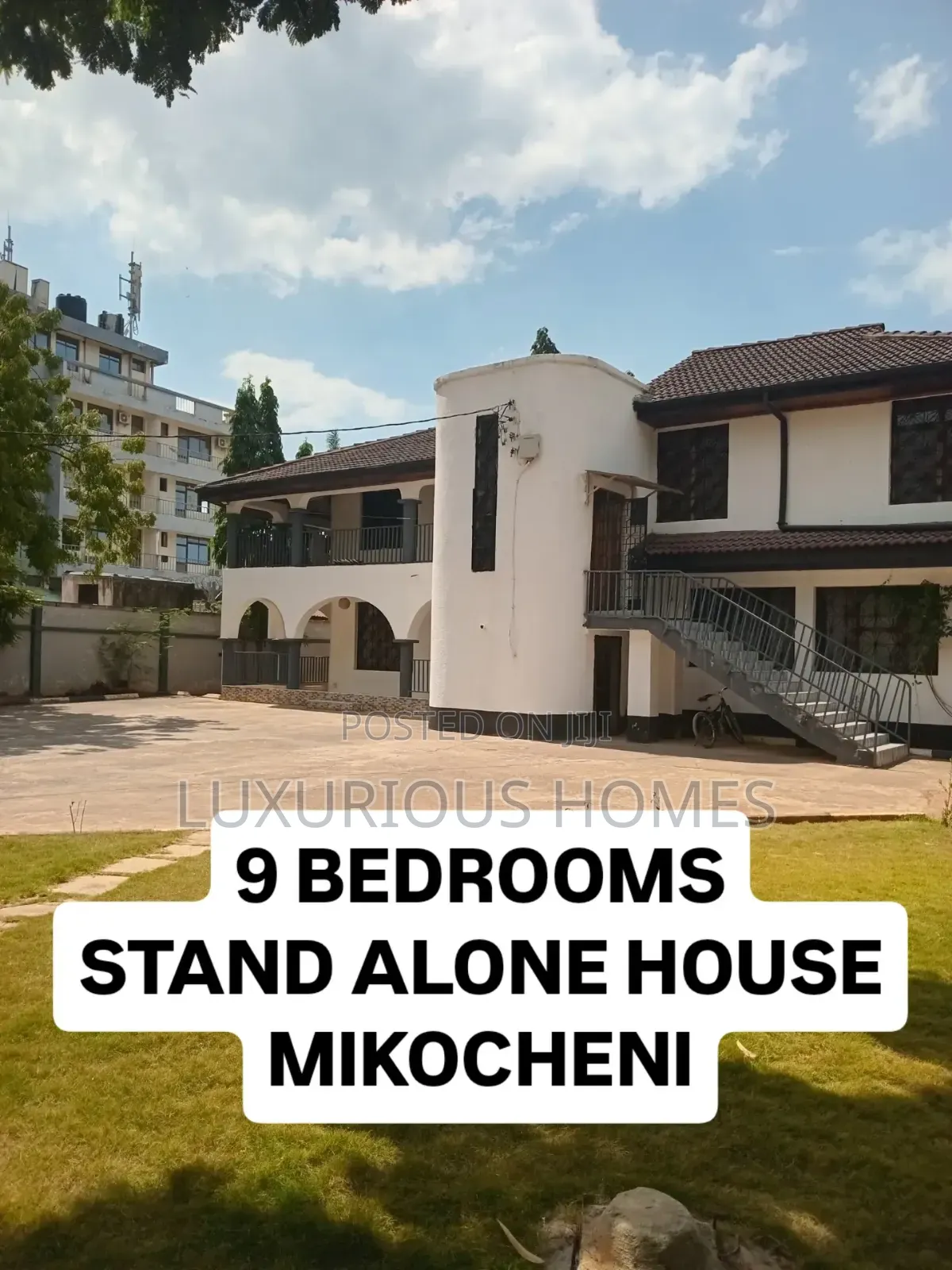 Furnished 9bdrm House in Mikocheni for rent in Mikocheni