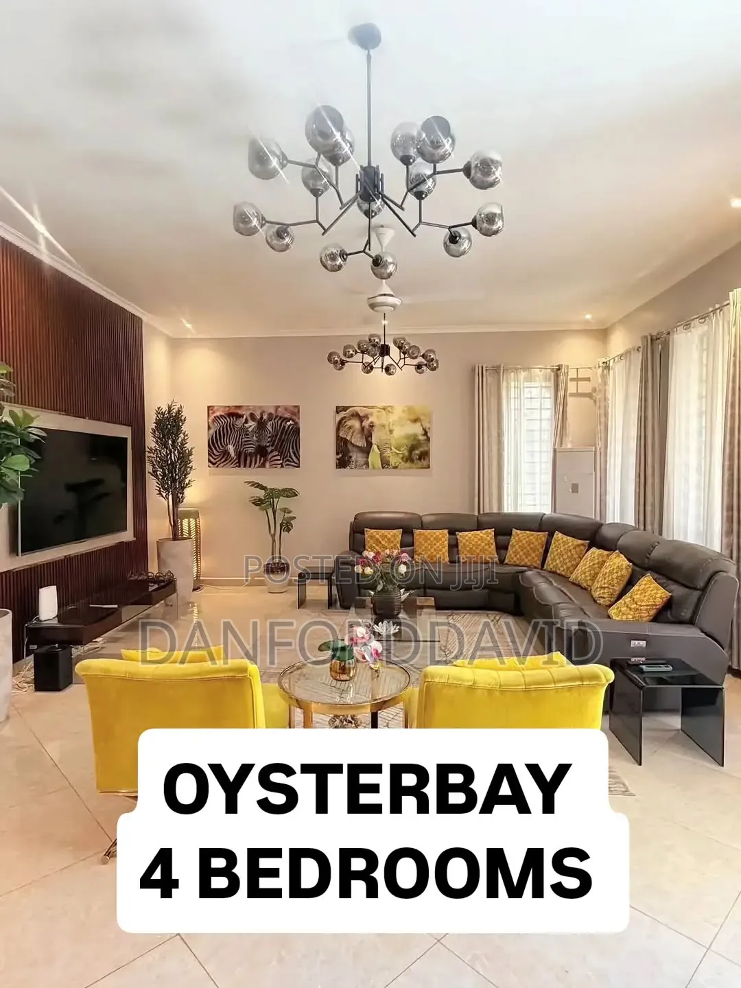Furnished 4bdrm Apartment in Kahwa Real Estate, Oyster Bay for rent in Oyster Bay
