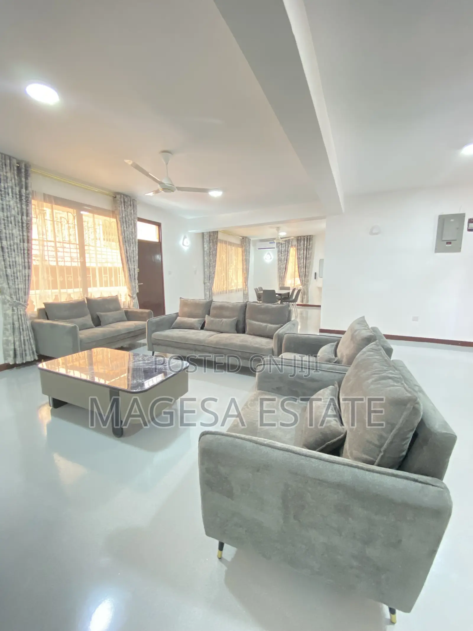 Furnished 5bdrm Shared Apartment in Upanga East for rent in Upanga East