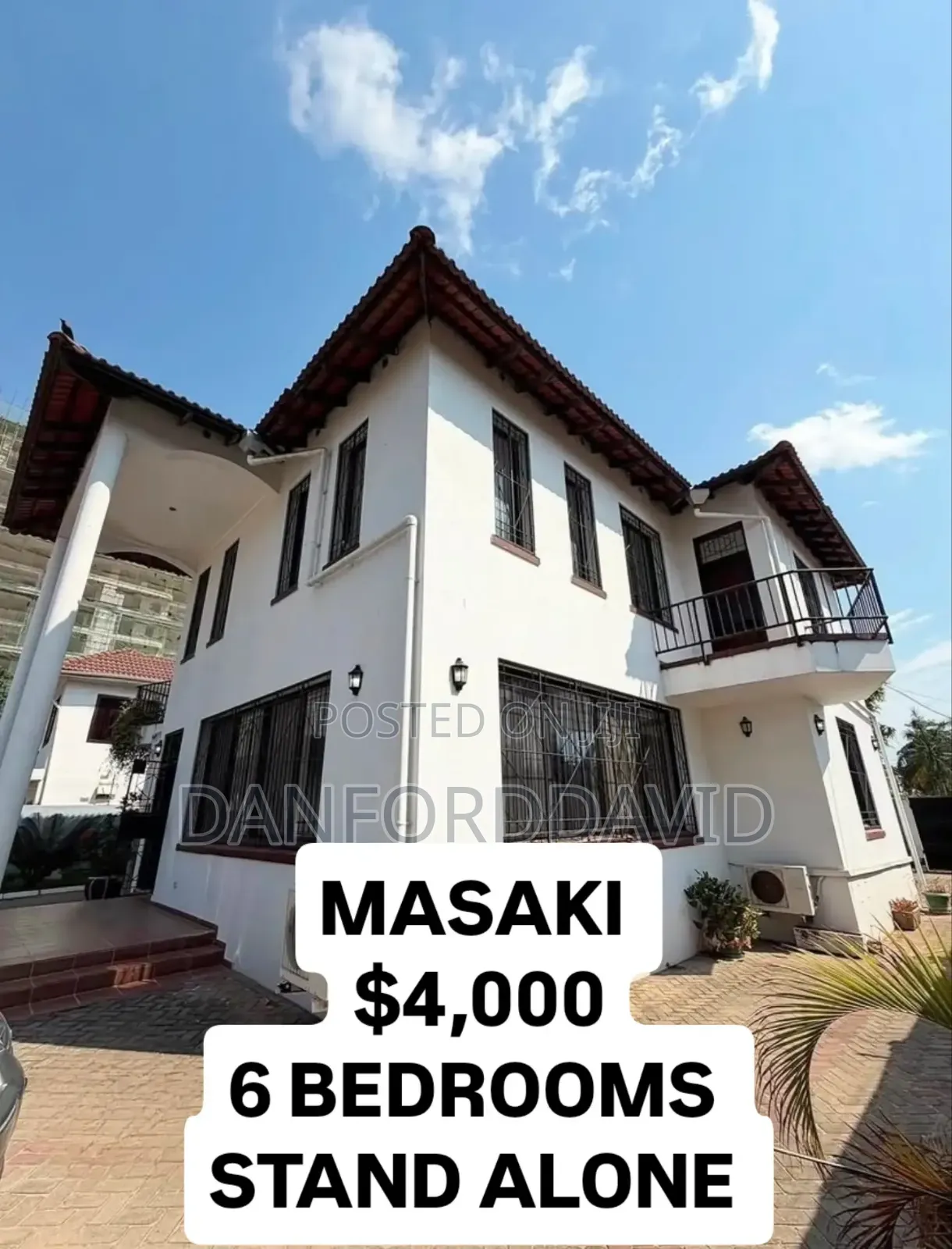 6bdrm House in Kahwa Real Estate, Masaki for rent in Masaki