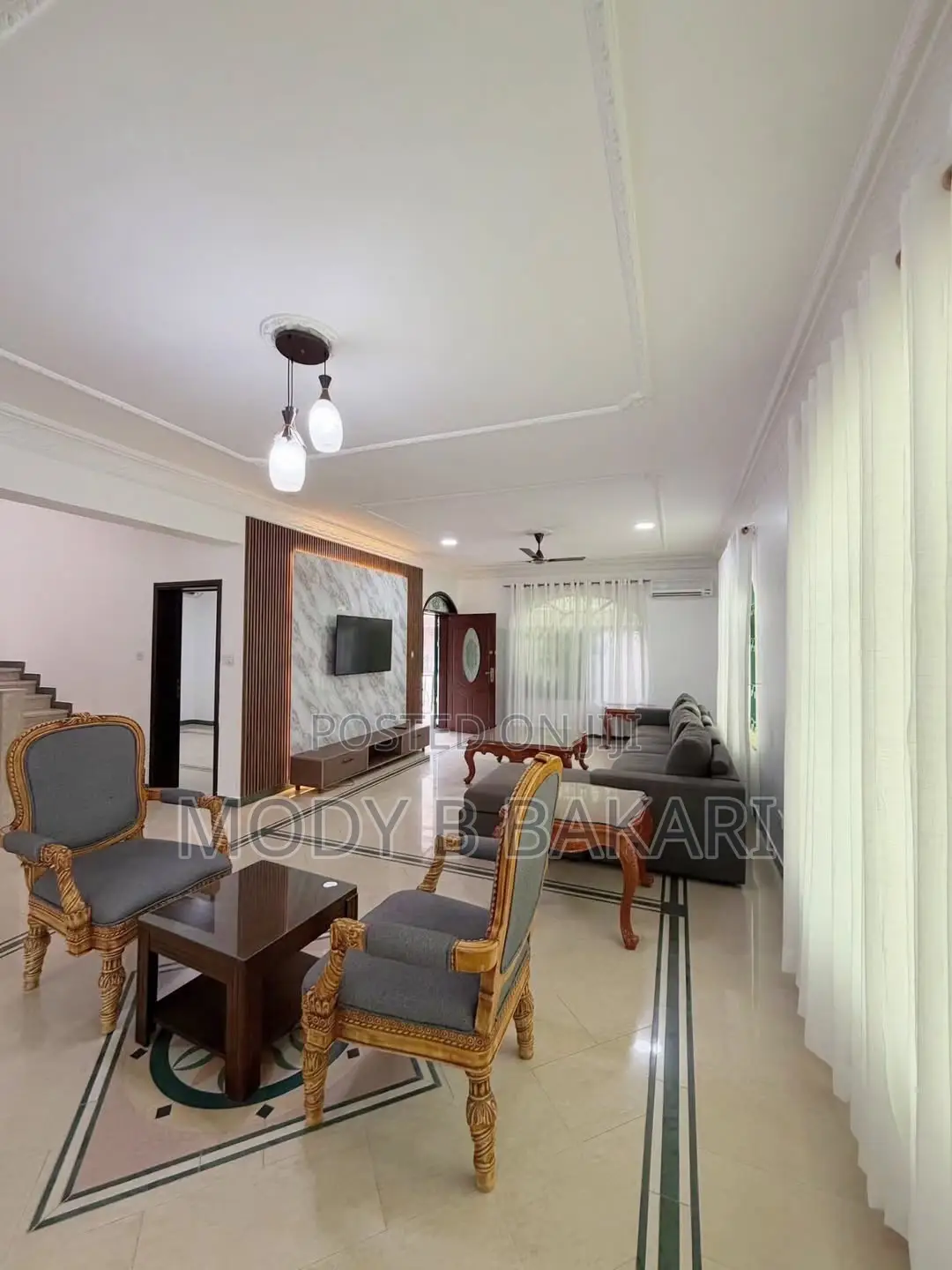 Furnished 3bdrm Villa in Masaki for rent in Masaki