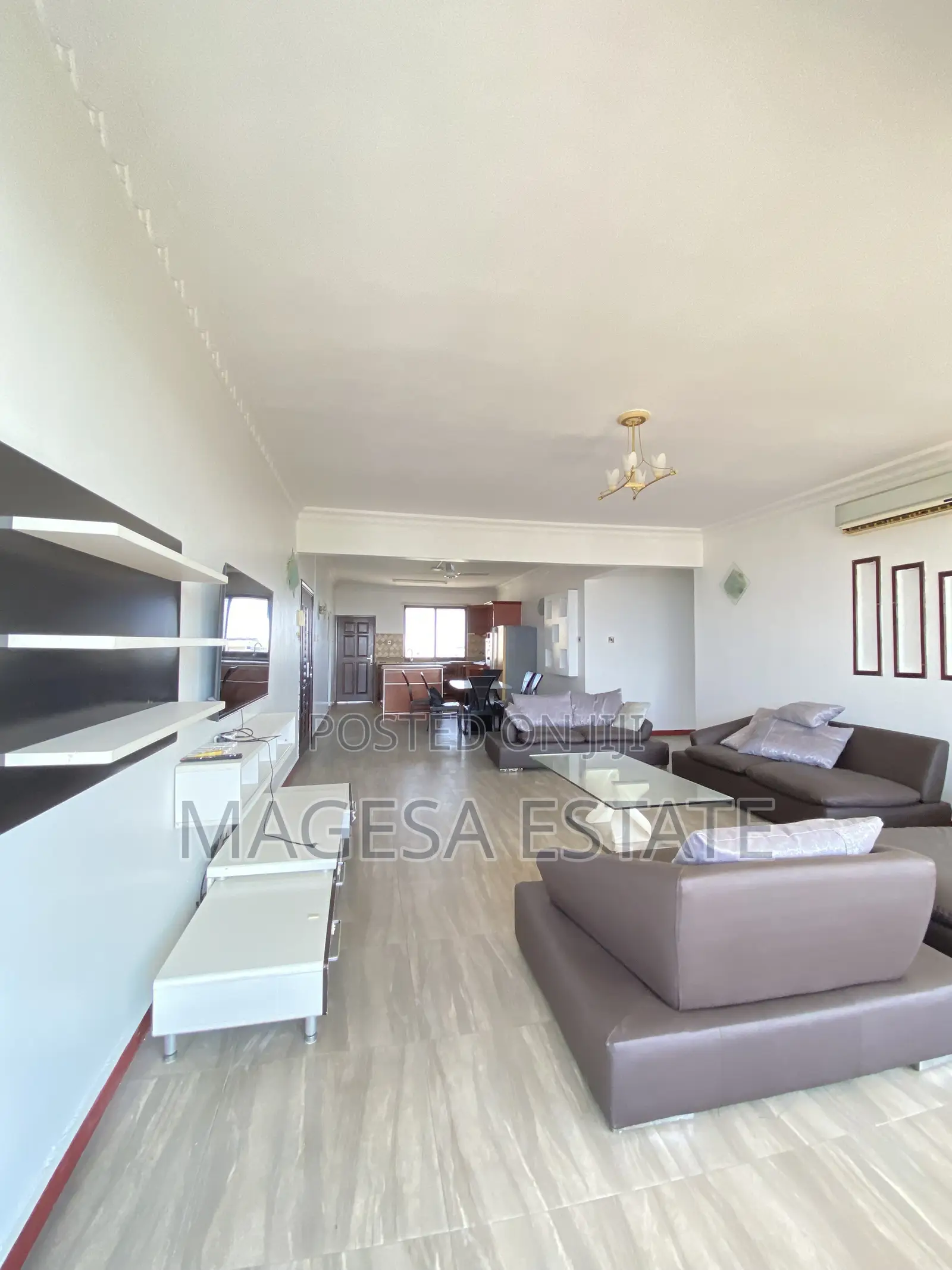 Furnished 3bdrm Apartment in Upanga East for rent in Upanga East