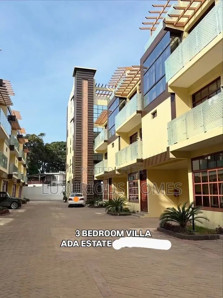 Furnished 3bdrm Villa in Ada Estate for rent in Ada Estate