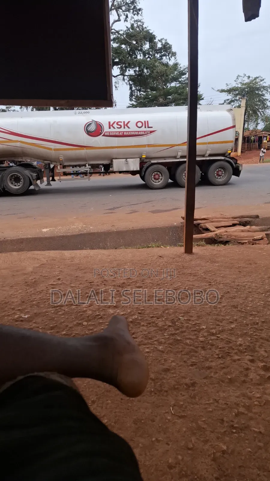 112 Hector at Morogoro Road It Look at Tarmac in Morogoro Rural