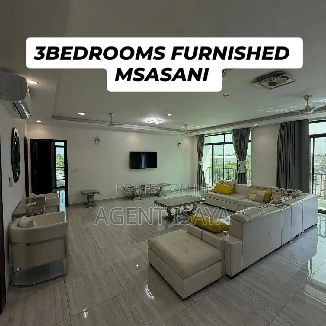Furnished 3bdrm Apartment in Msasani for rent in Msasani