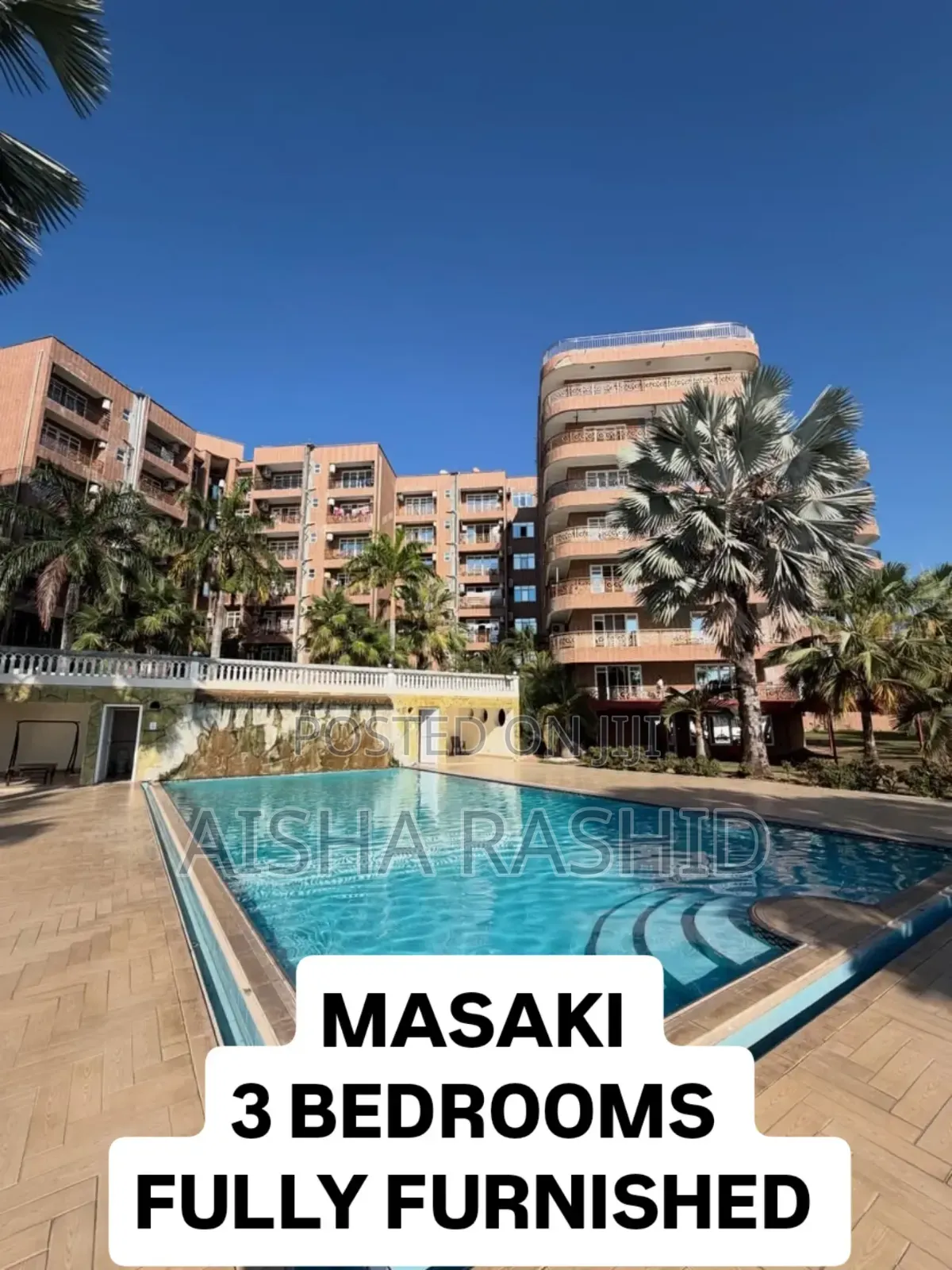 Furnished 3bdrm Apartment in Masaki for rent in Masaki