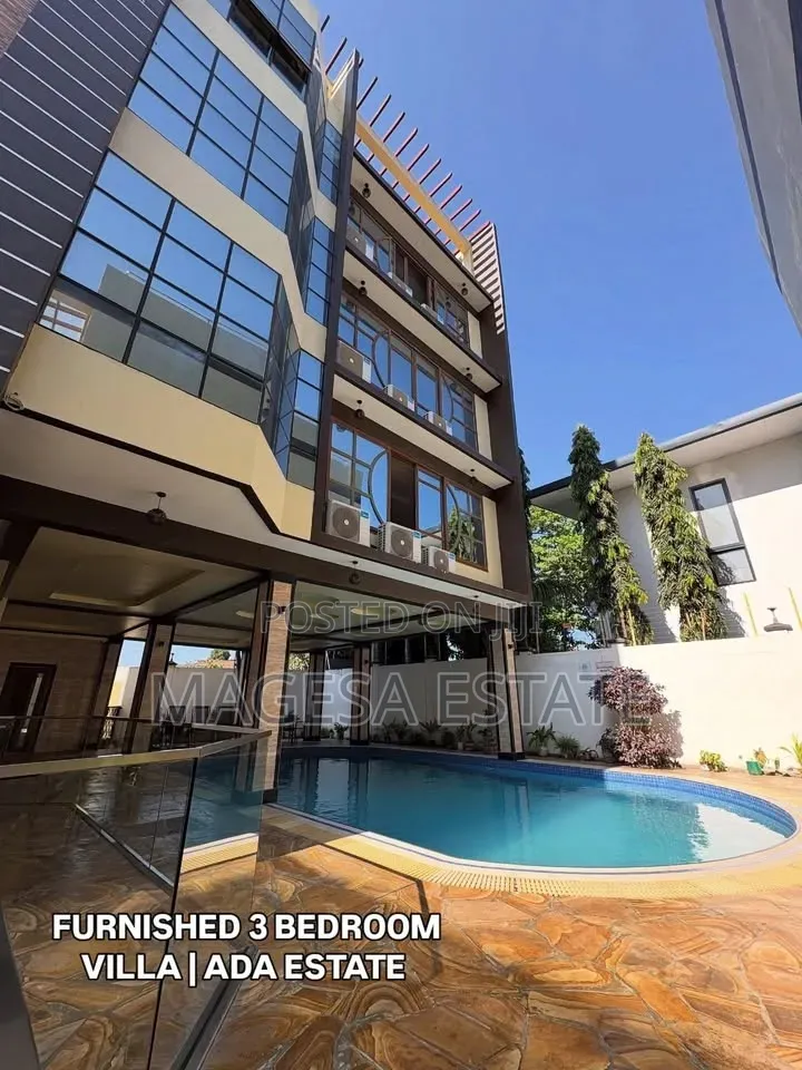 Furnished 3bdrm Villa in Ada Estate for rent in Ada Estate