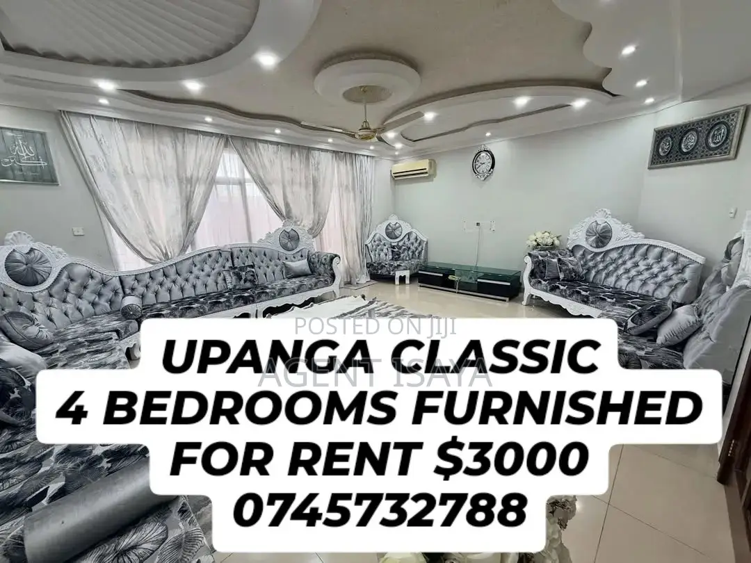 Furnished 4bdrm Apartment in Upanga East for rent in Upanga East