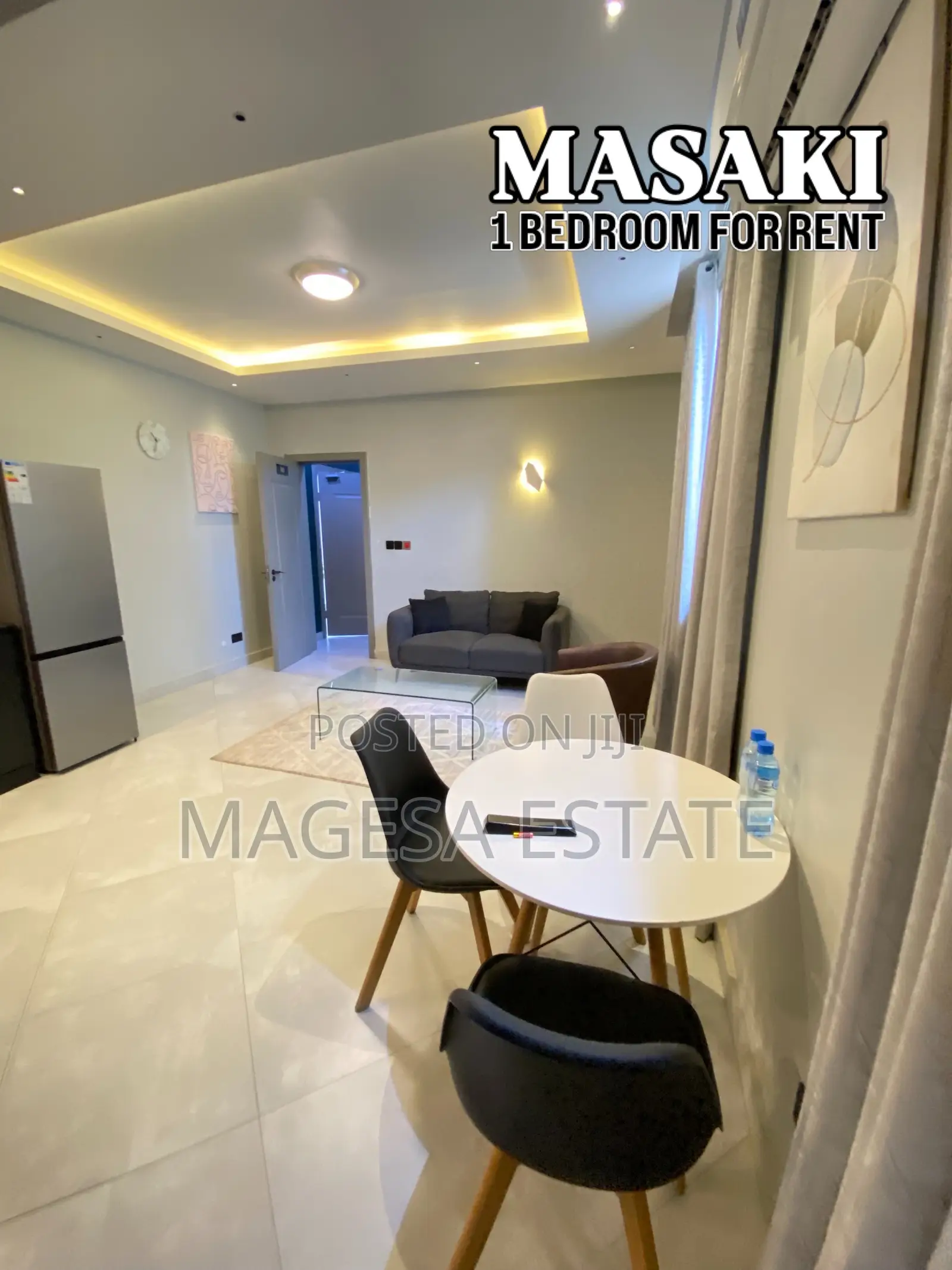 Furnished 1bdrm Apartment in Masaki for rent in Masaki