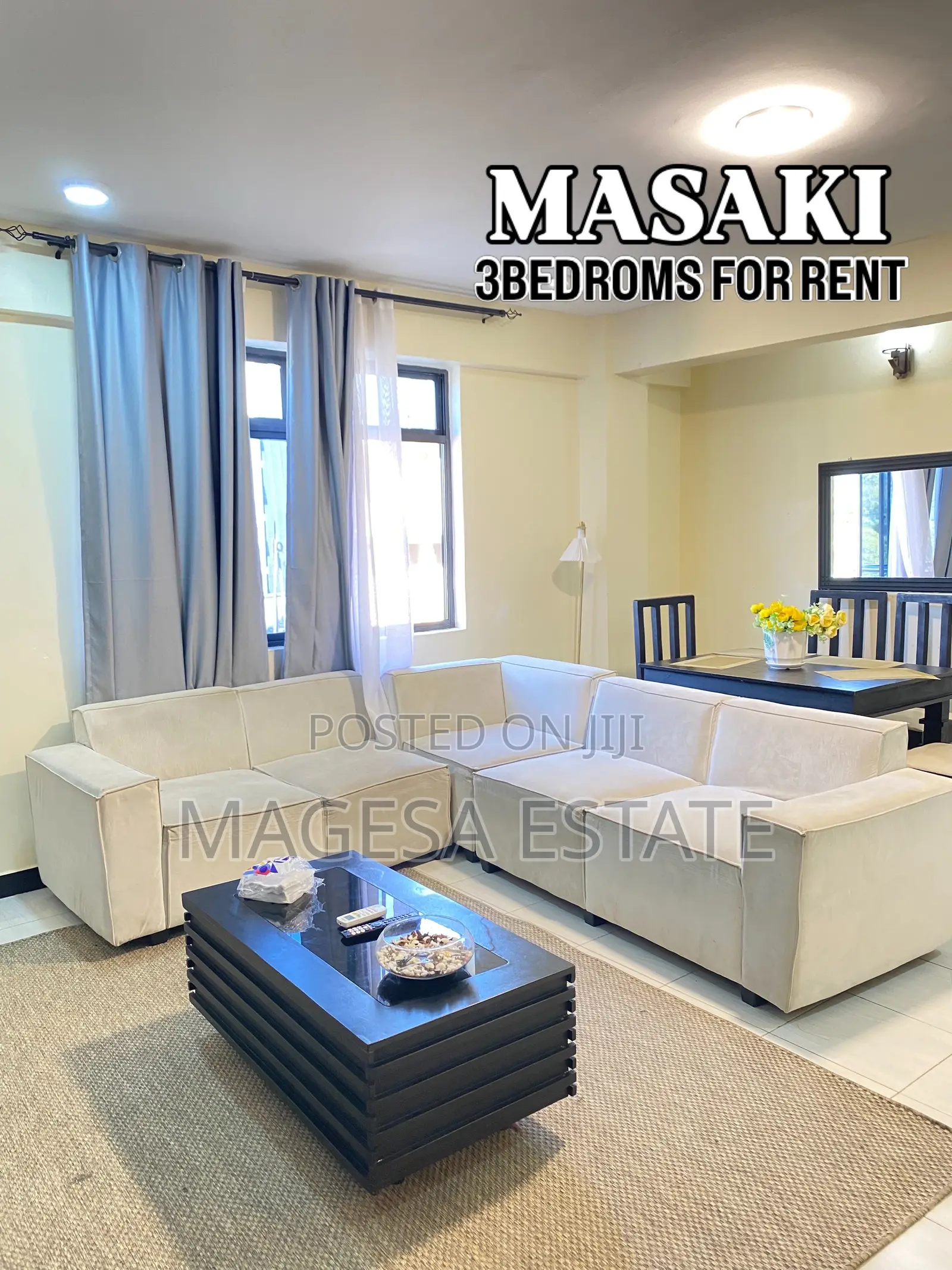 Furnished 3bdrm Apartment in Masaki for rent in Masaki