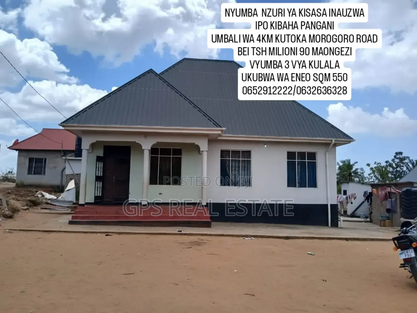 3bdrm House in Kibaha Pangani, Maili Mmoja for sale in Maili Mmoja