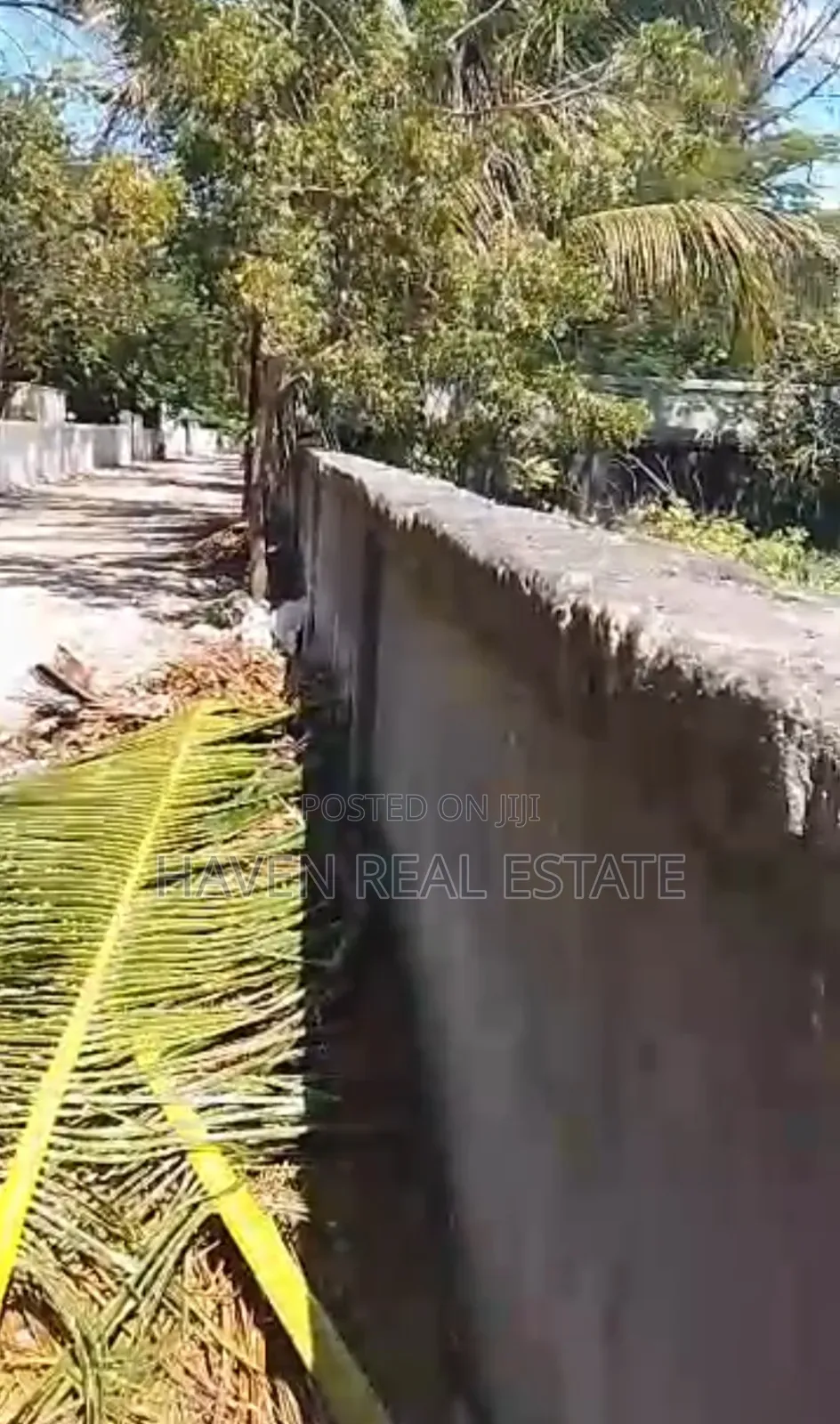 Second Line Beach Plot for Sale at Jambiani Zanzibar in Kaskazini A