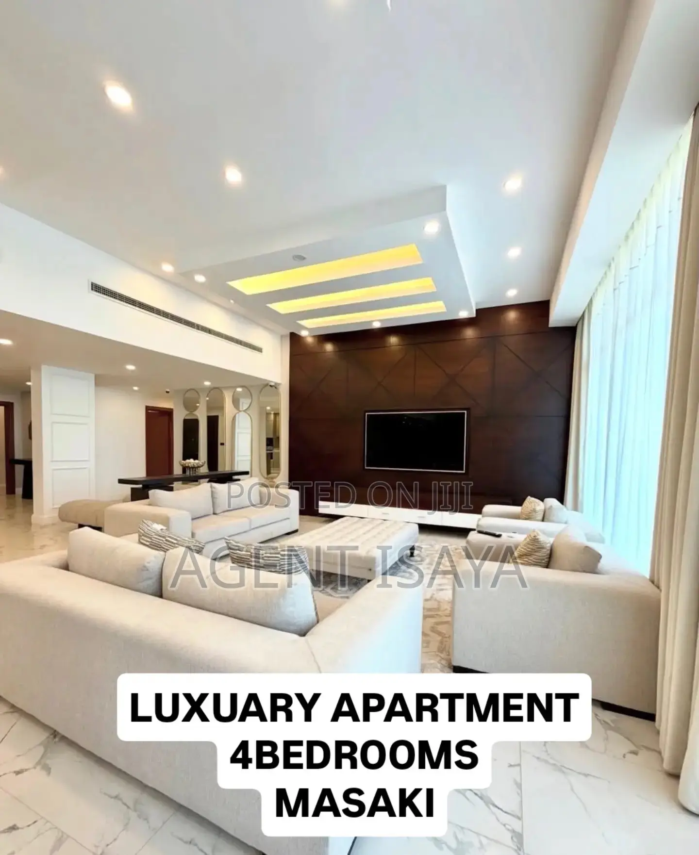 Furnished 4bdrm Apartment in Masaki for rent in Masaki