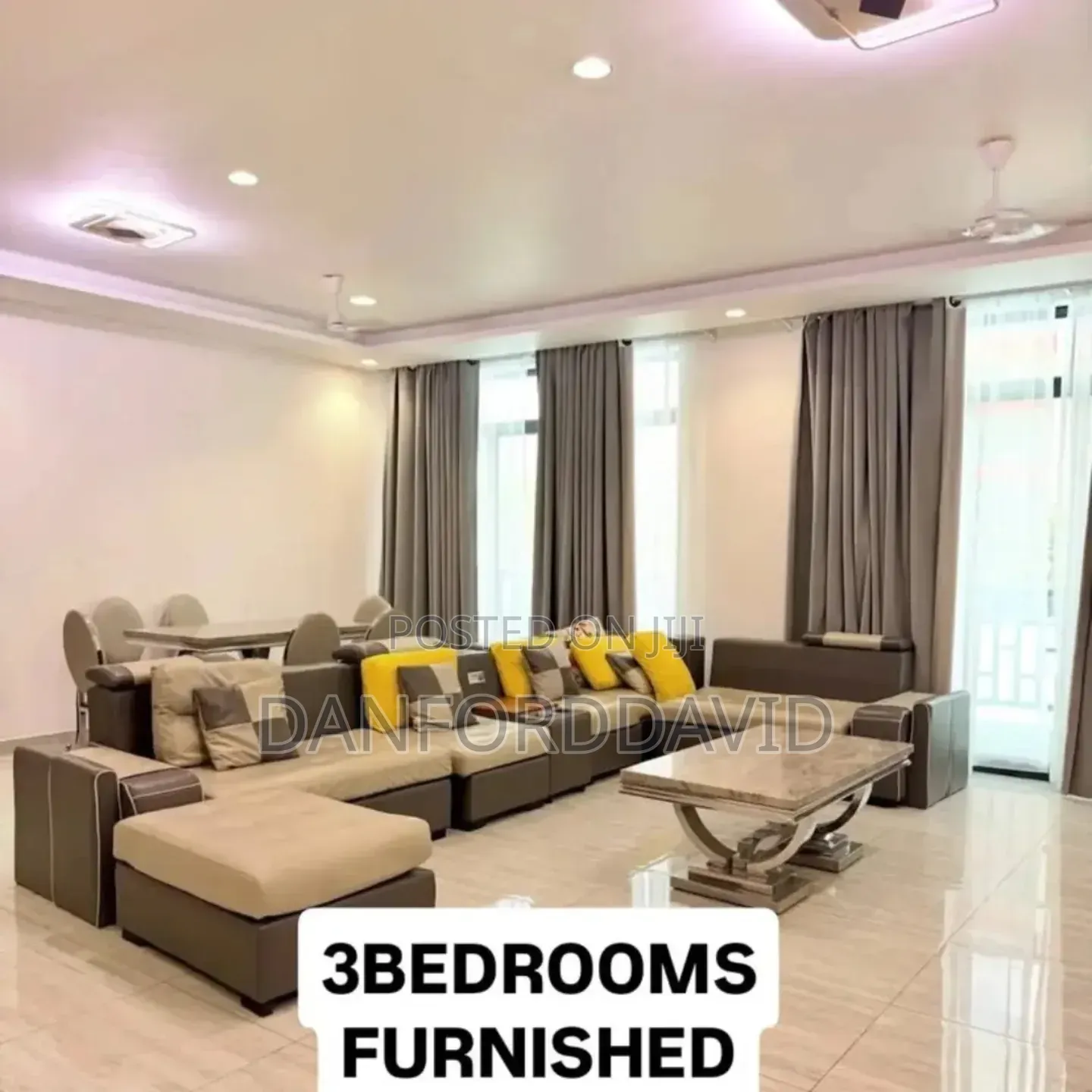 Furnished 3bdrm Apartment in Kahwa Real Estate, Mikocheni for rent in Mikocheni